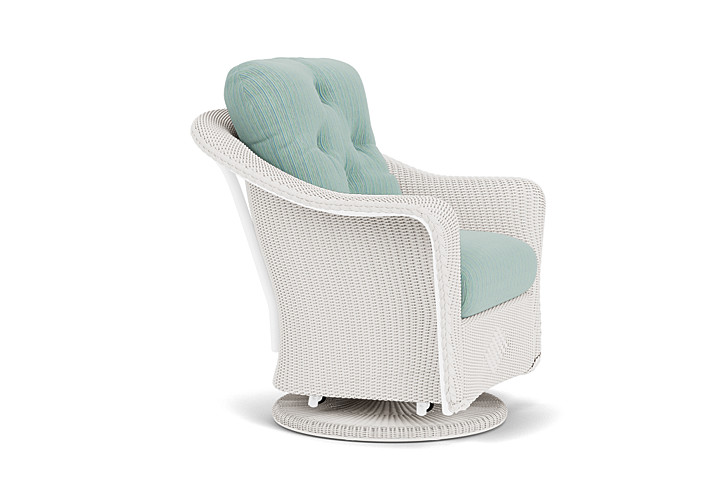 Lloyd Flanders™ Reflections Swivel Glider Lounge Chair - White