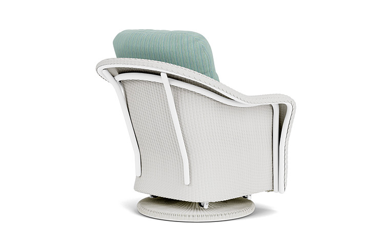 Lloyd Flanders™ Reflections Swivel Glider Lounge Chair - Matte White