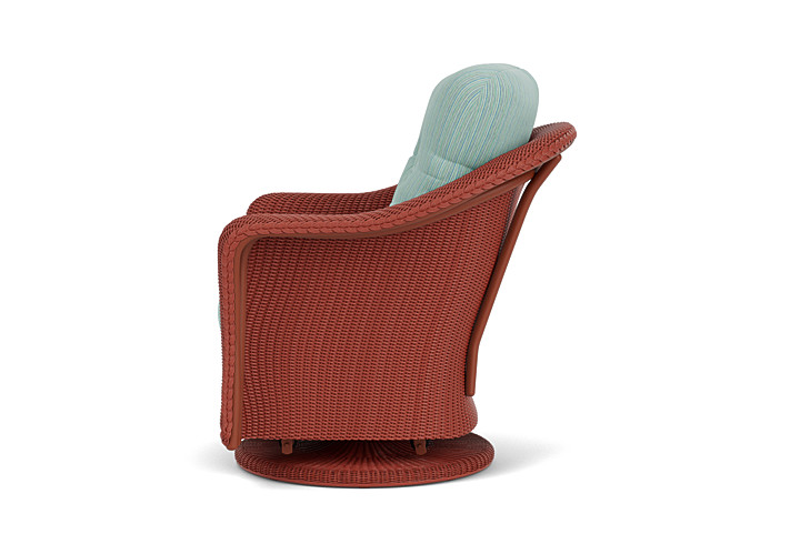 Lloyd Flanders™ Reflections Swivel Glider Lounge Chair - Terracotta