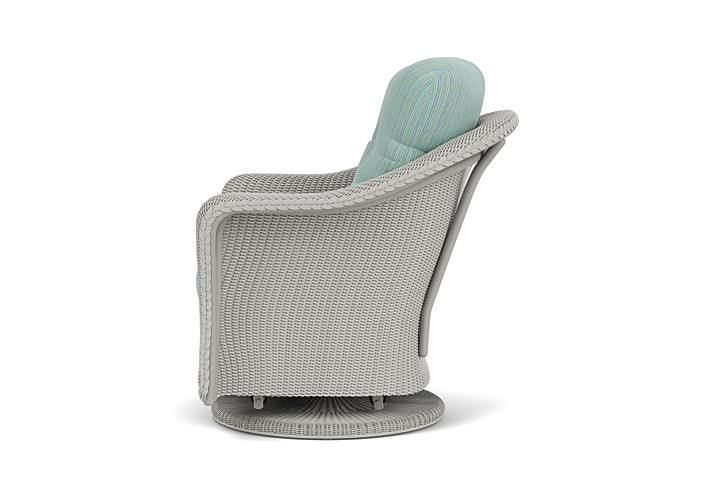 Lloyd Flanders™ Reflections Swivel Glider Lounge Chair - Platinum