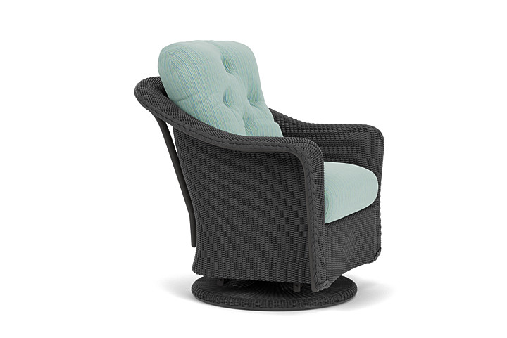 Lloyd Flanders™ Reflections Swivel Glider Lounge Chair - Charcoal