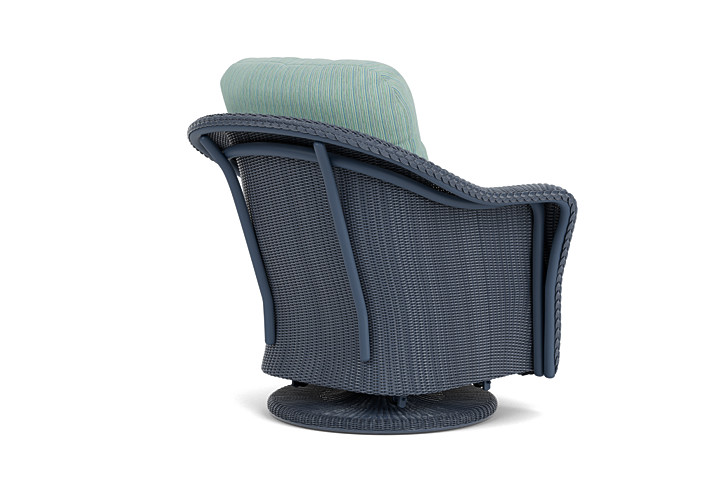 Lloyd Flanders™ Reflections Swivel Glider Lounge Chair - Denim Blue