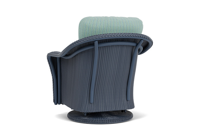 Lloyd Flanders™ Reflections Swivel Glider Lounge Chair - Denim Blue