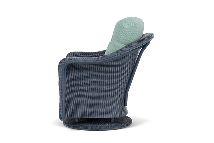 Lloyd Flanders™ Reflections Swivel Glider Lounge Chair - Denim Blue