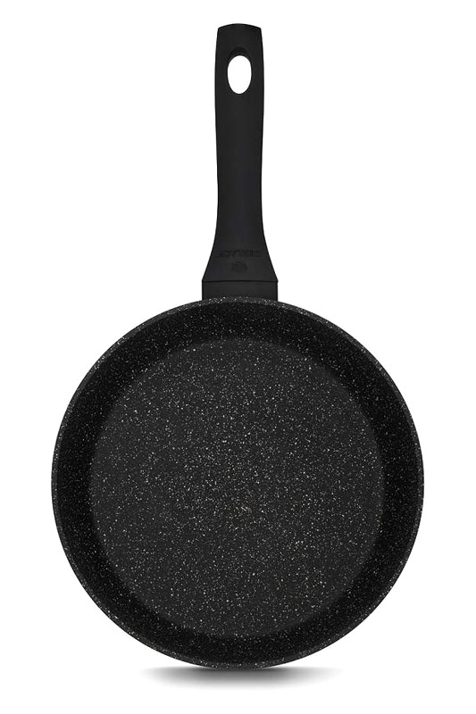 Maxima™ Granitex Frying Pan with Lid 7.9" - Black