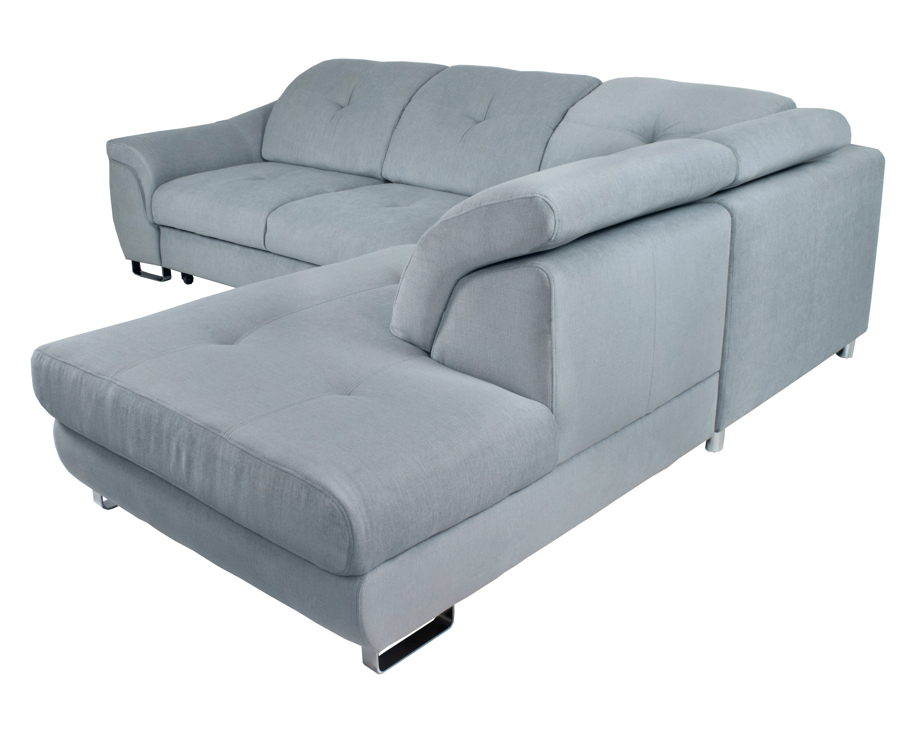 Maxima Nobilia Sectional Sofa - Gray, Right Corner