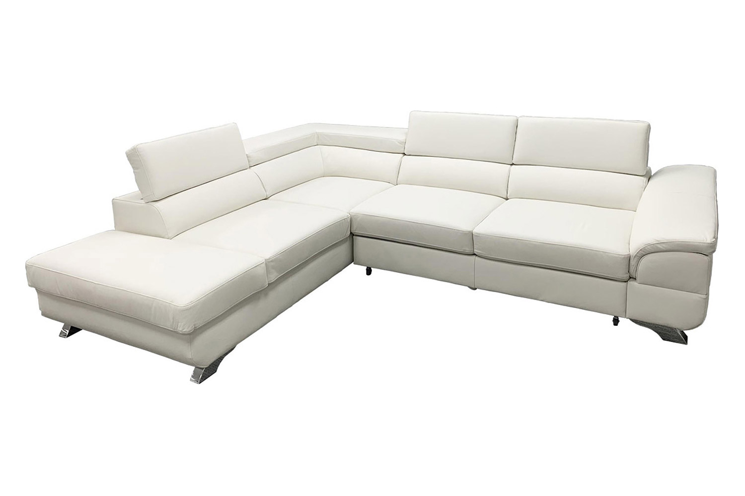 Maxima - Lagos Leather Sectional Sleeper Sofa