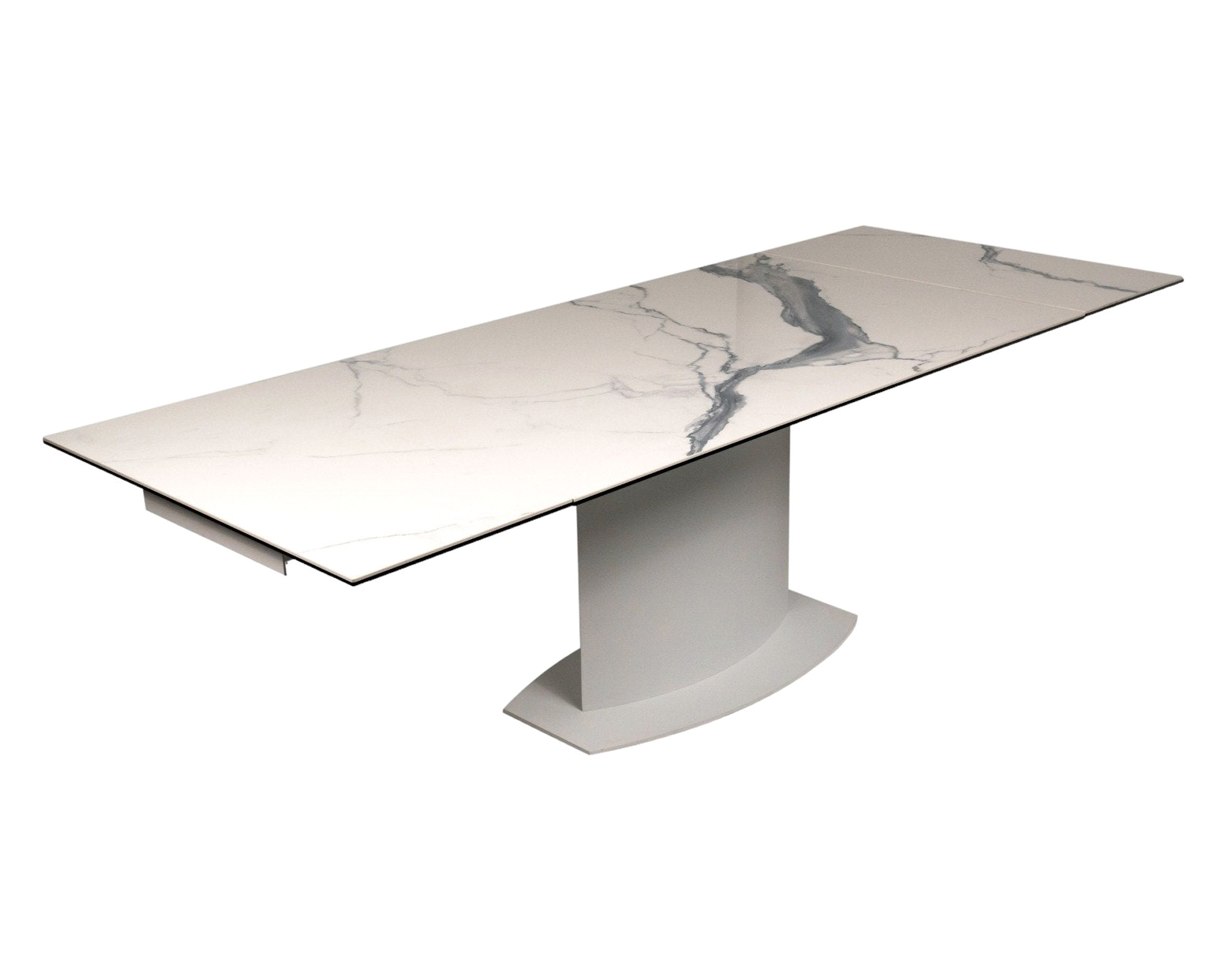 Maxima Alberto Dining Set - Gray, Marble