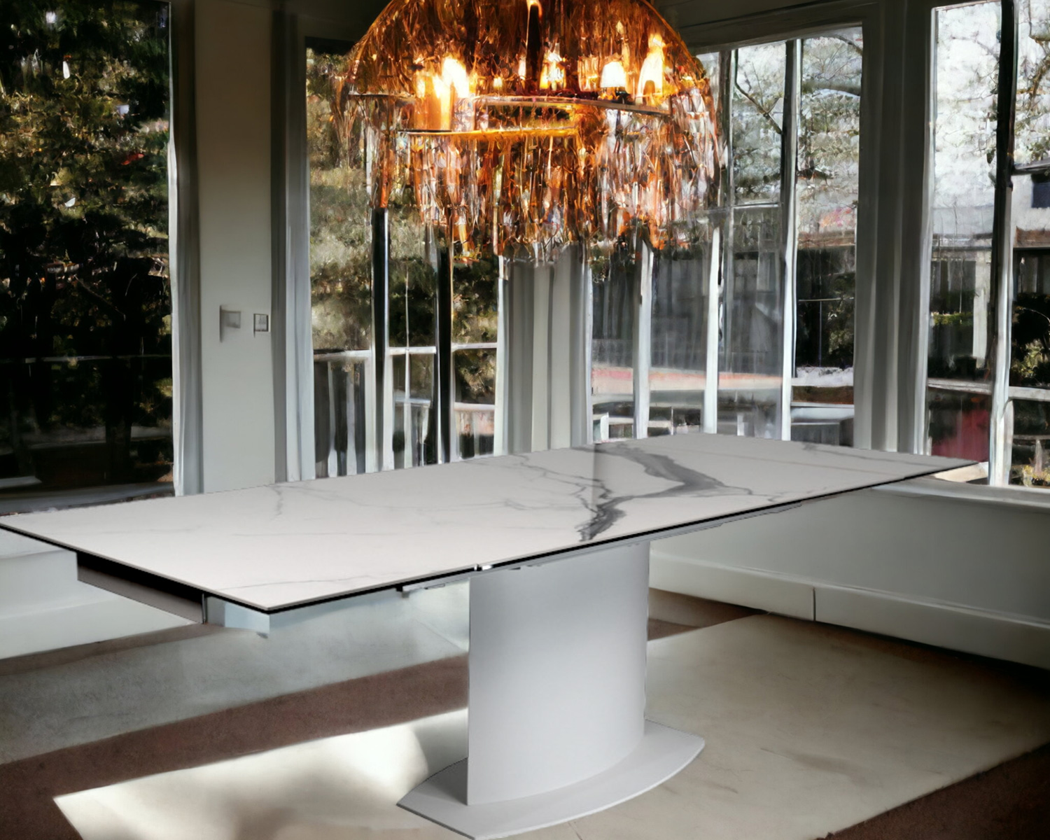 Maxima - Bruno Dining Table with Ceramic Top