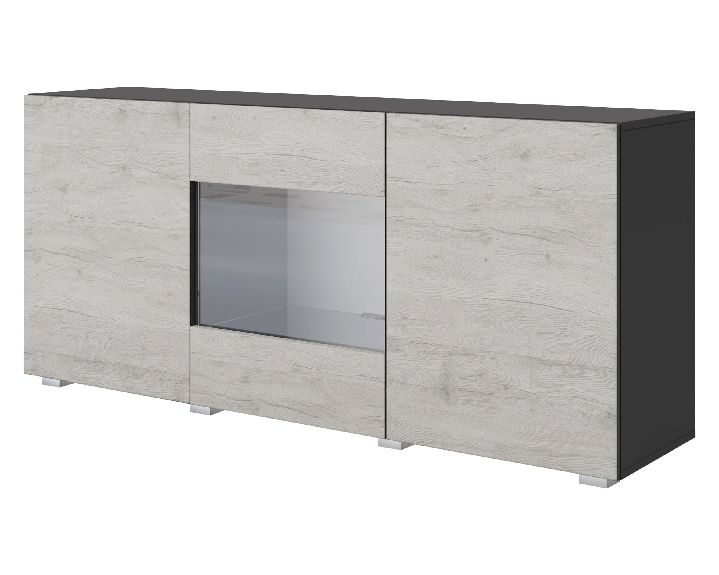 Maxima - Zavian Sideboard with LED in White