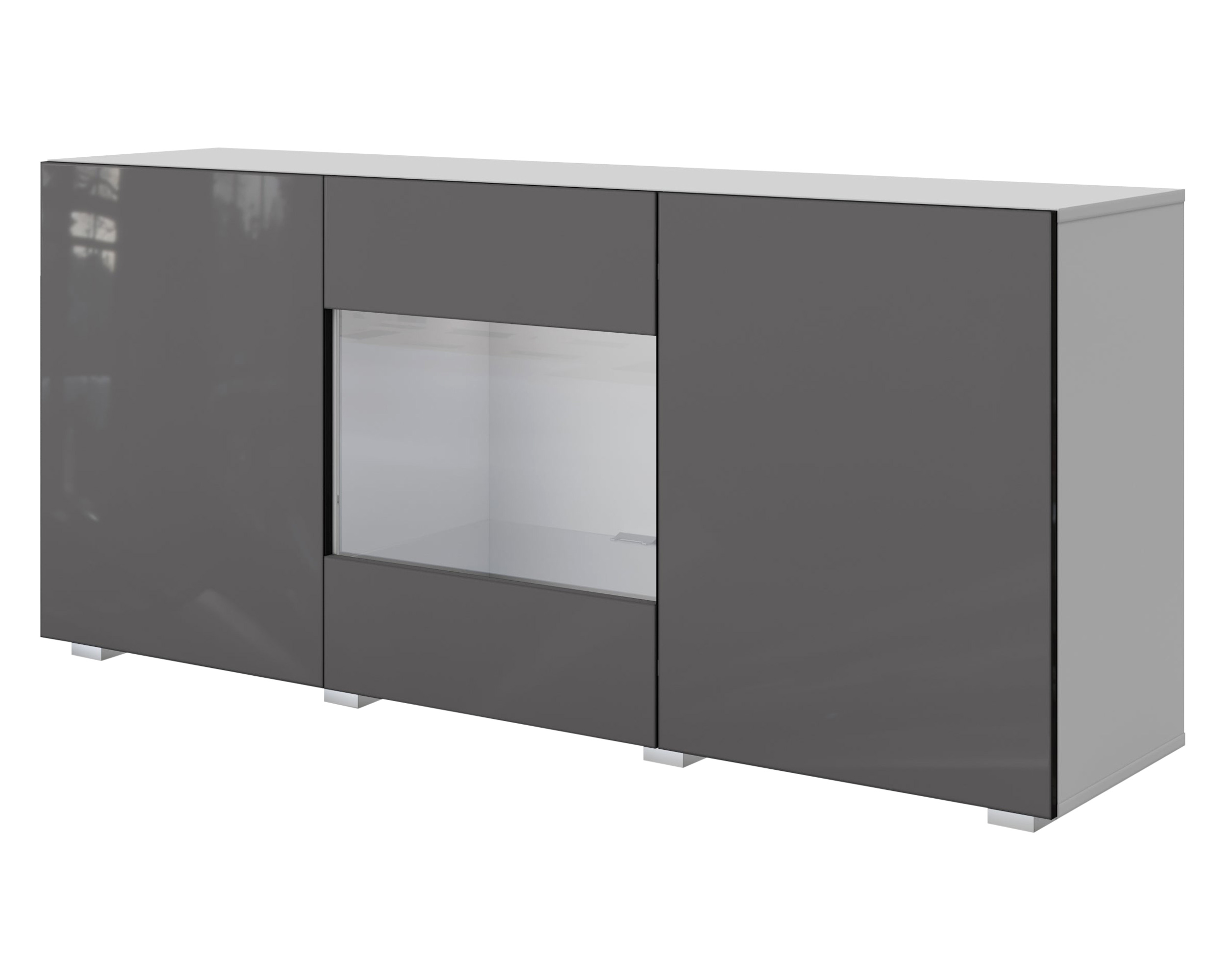 Maxima - Zavian Sideboard with LED in White