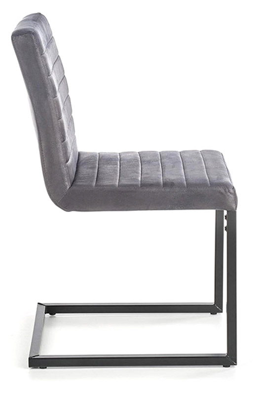 Maxima - Celestia Dining Chairs, Set Of 2 in Dark Gray