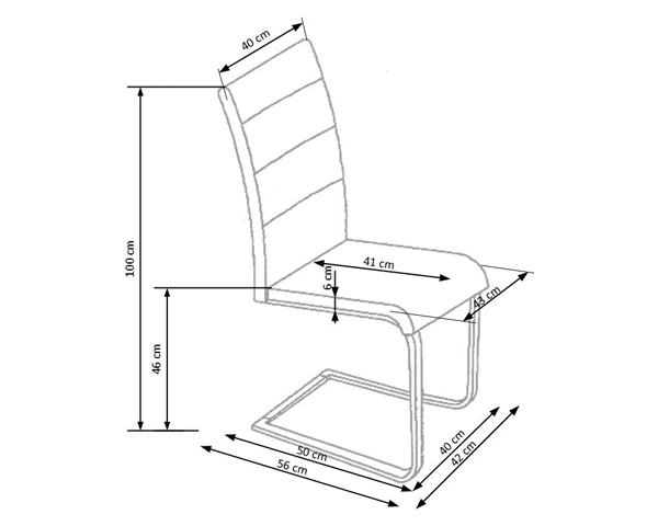 Maxima - Set of 4 Dana Dining Chair