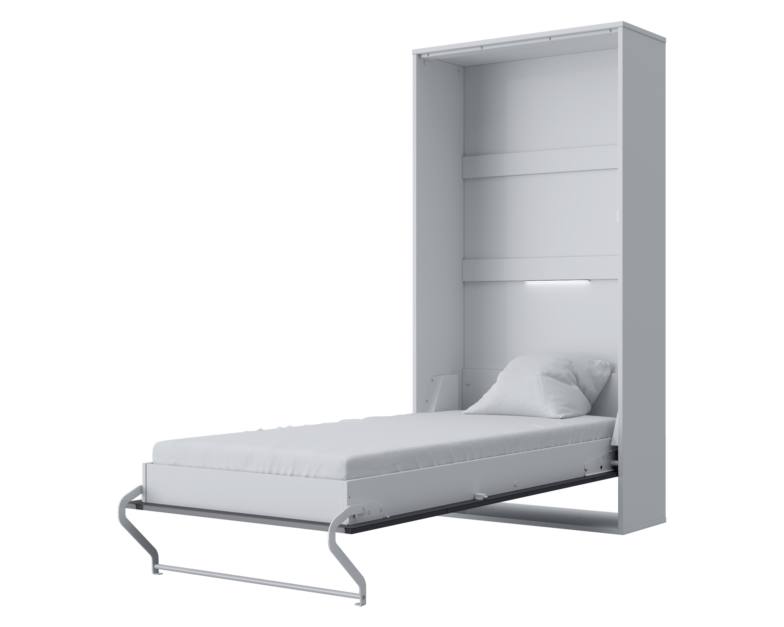 Maxima - Inverto Murphy Vertical Bed with LED and Mattress