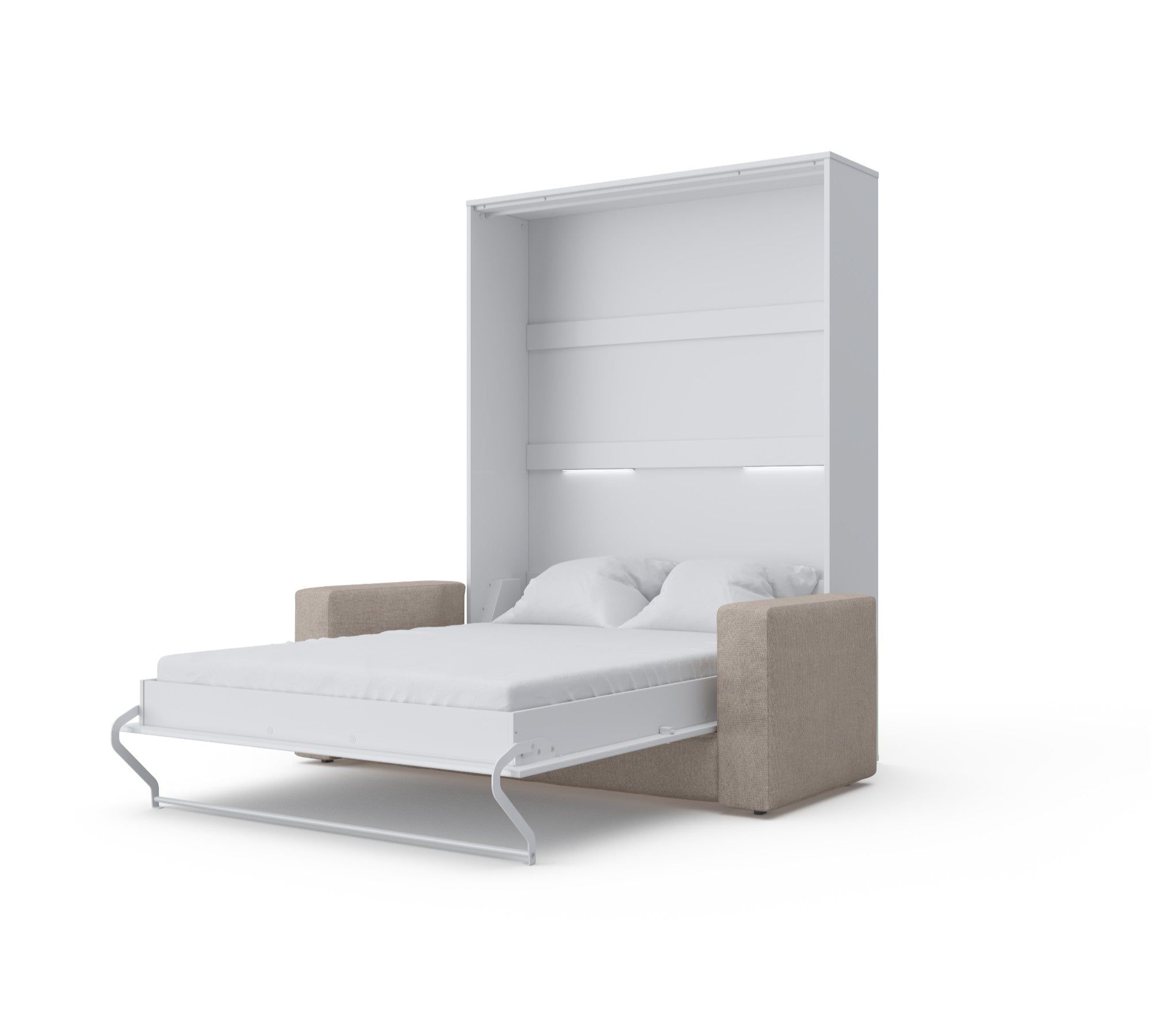 Maxima - Inverto Murphy Vertical Full XL Size Bed with Sofa