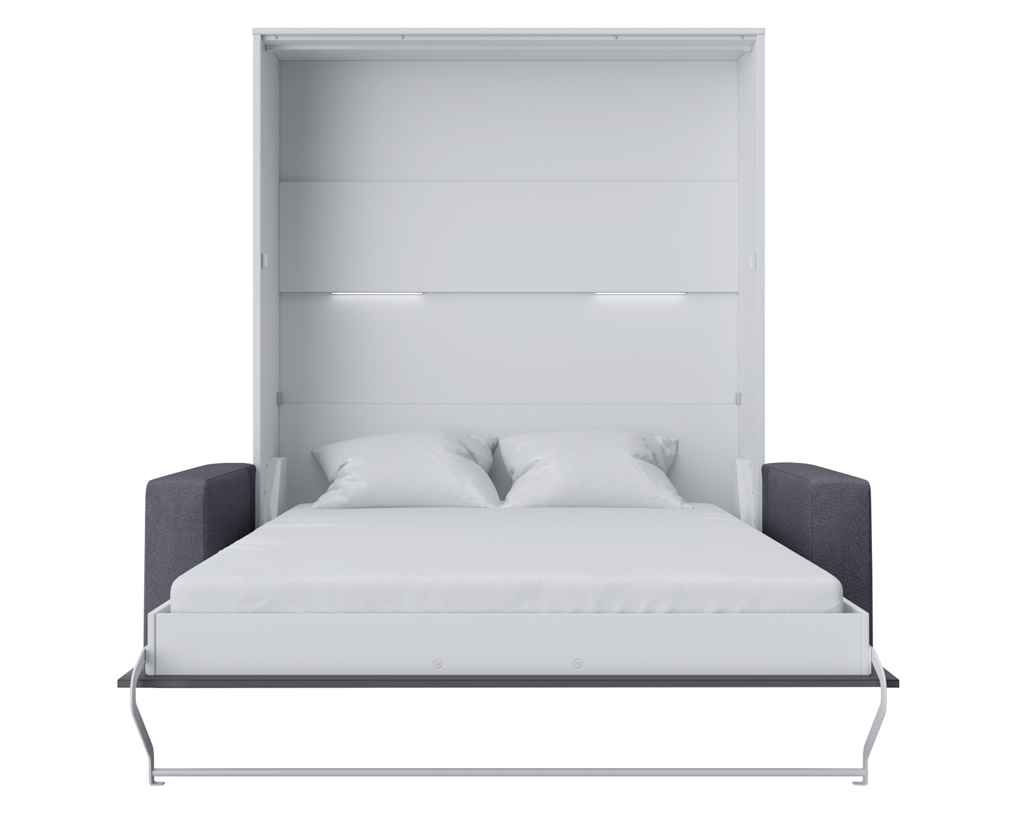 Maxima - Inverto Murphy Vertical Queen Size Bed with Sofa