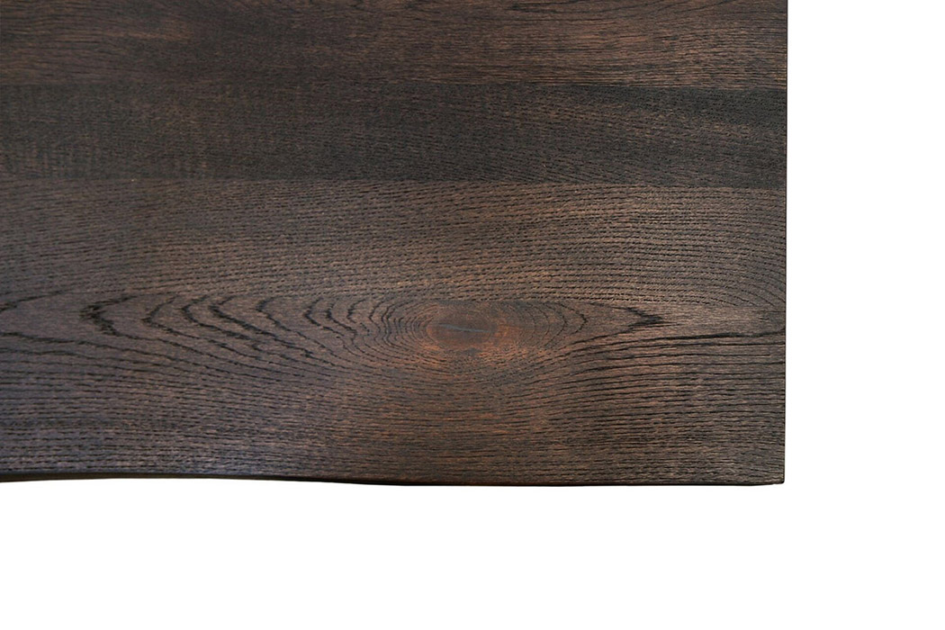 Maxima Castle-X Long Dining Table - Dark Wood