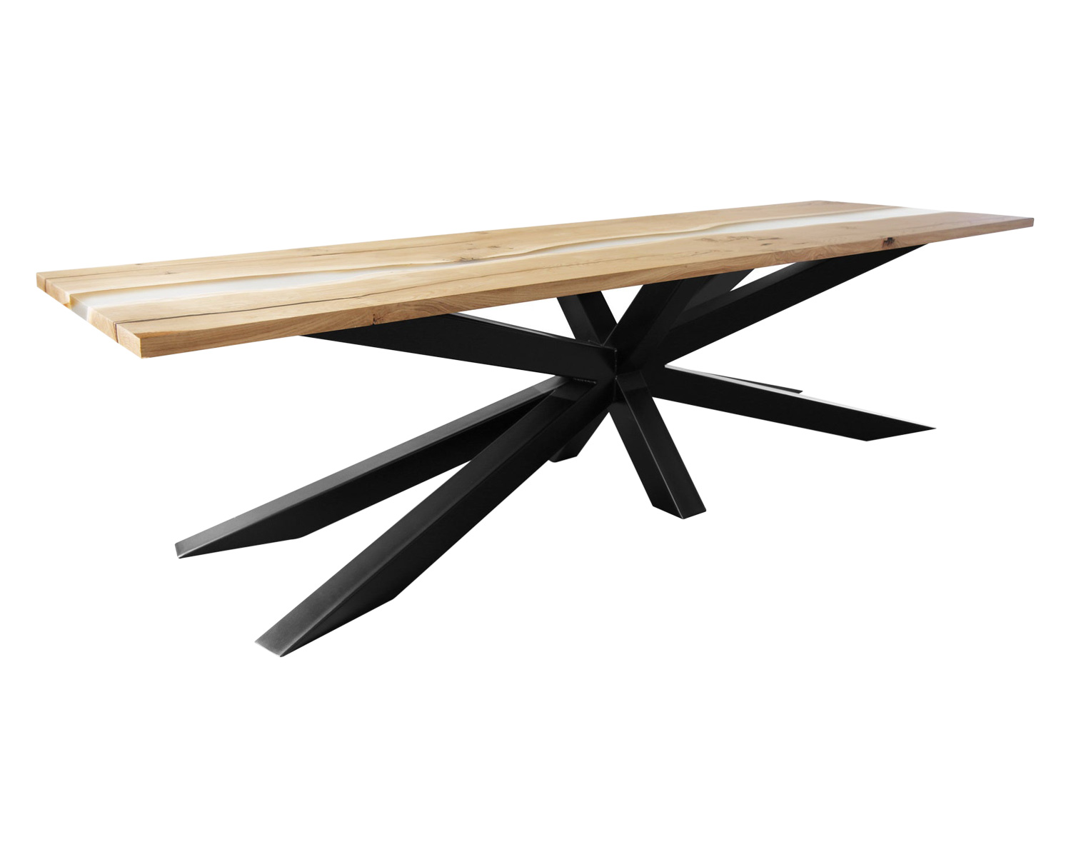 Maxima - Edder-2X Dining Table in Oak Wood