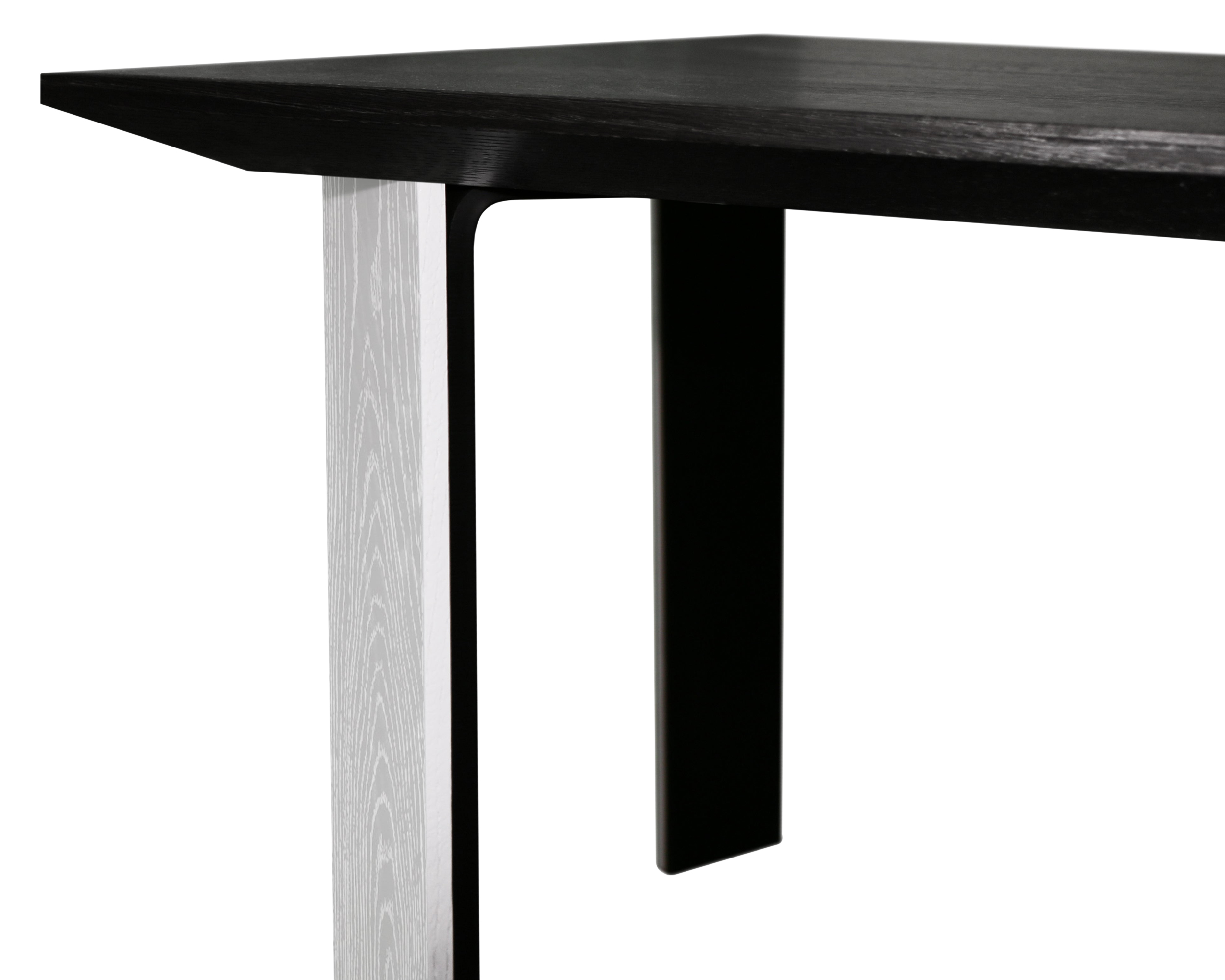 Maxima Kasako-Bw Dining Table - Black/White