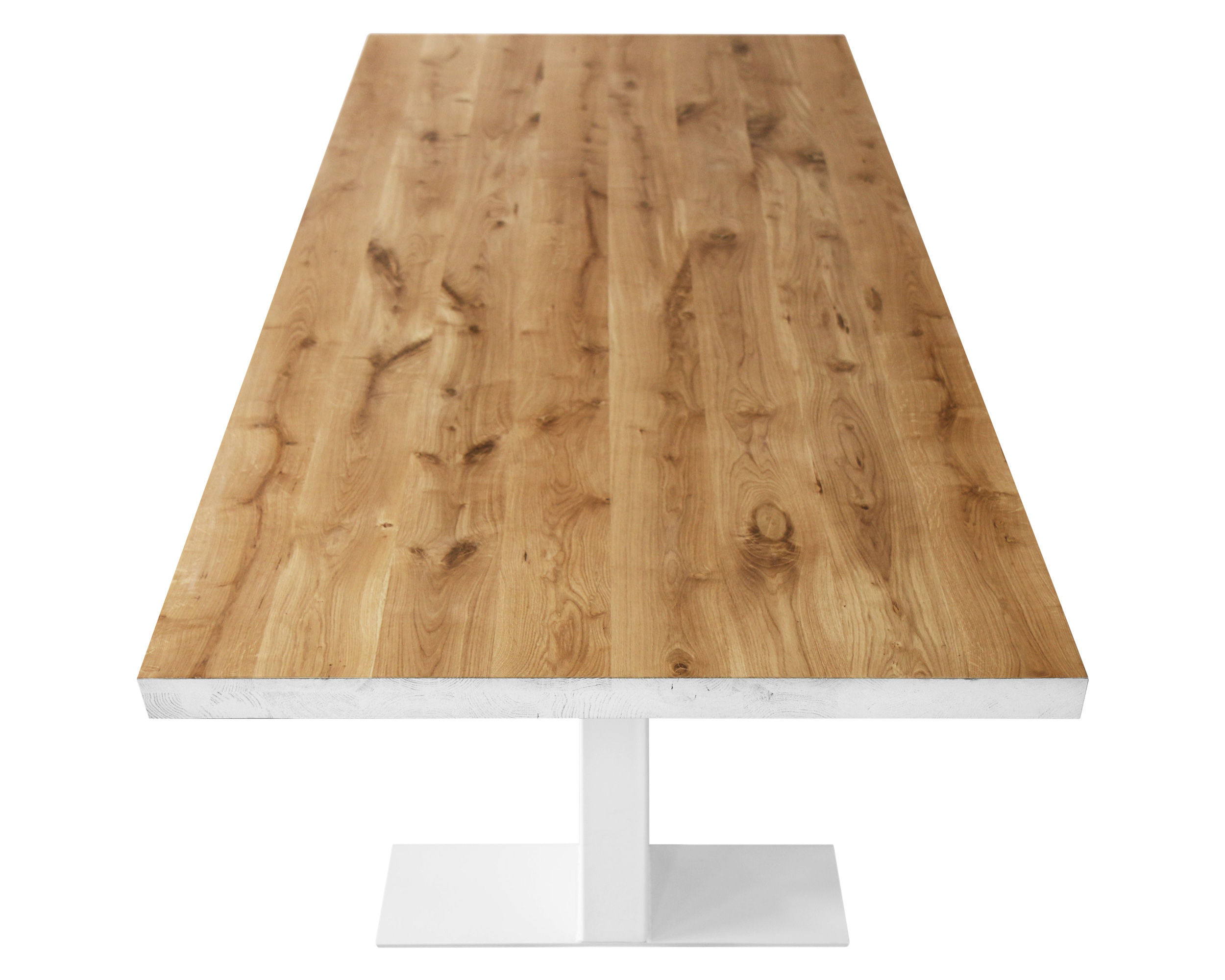 Maxima Grog Dining Table - White/Wood