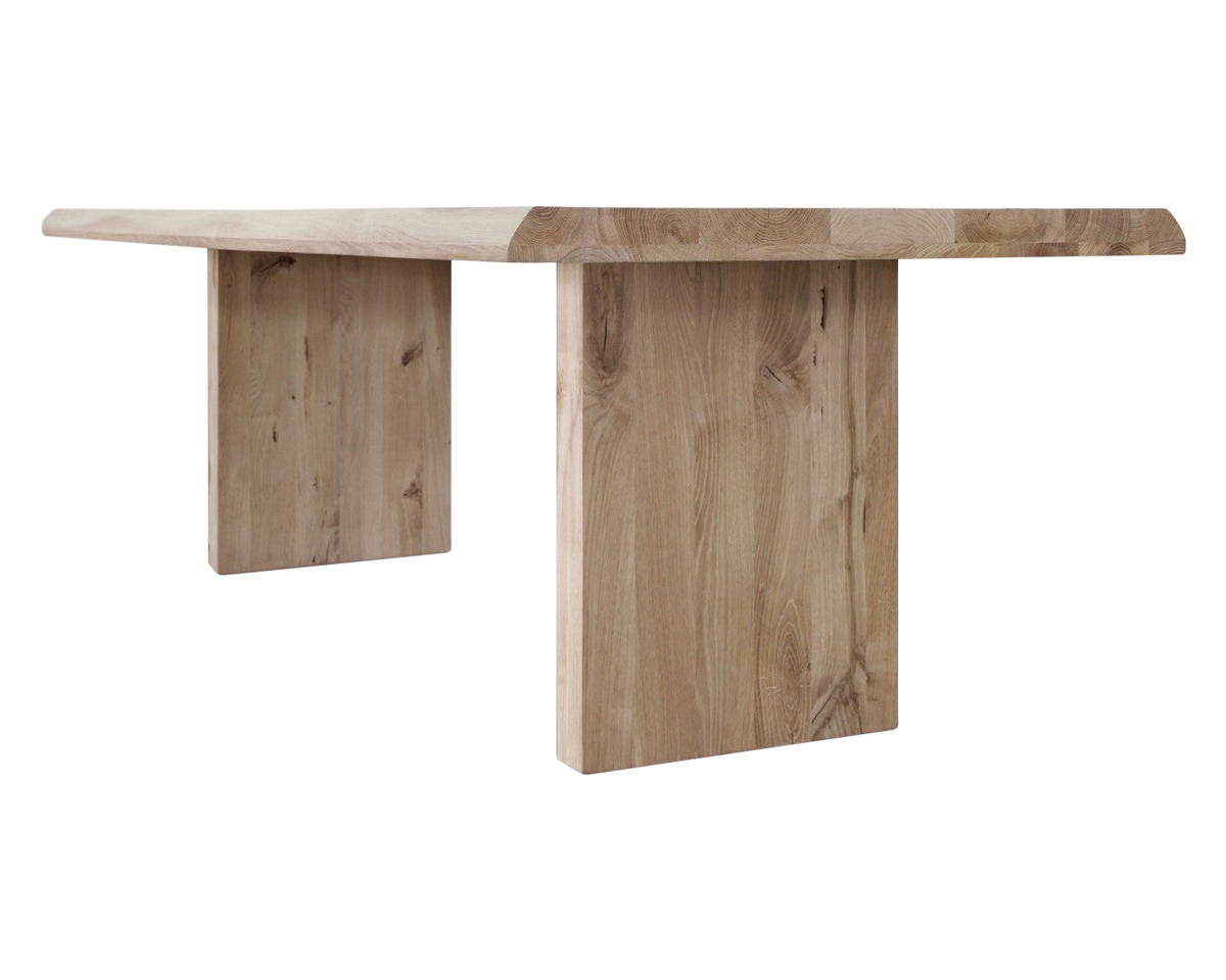 Maxima - Farm Solid Dining Table in Oak Wood