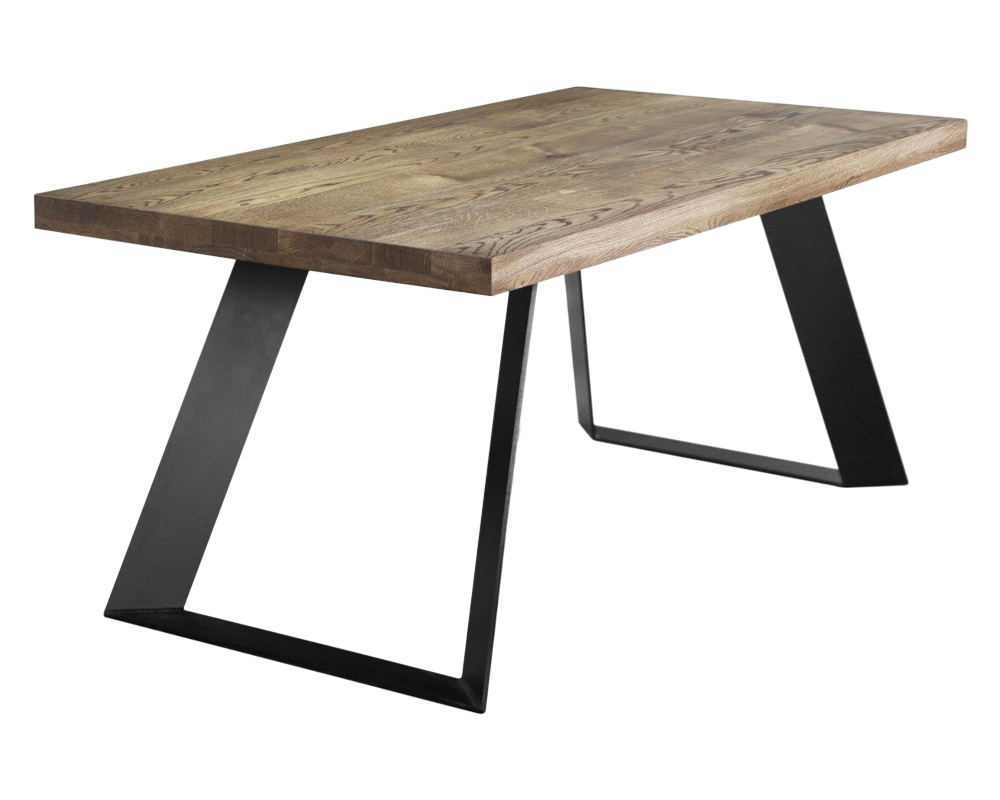 Maxima - Kastle 100 Solid Wood Dining Table in Black