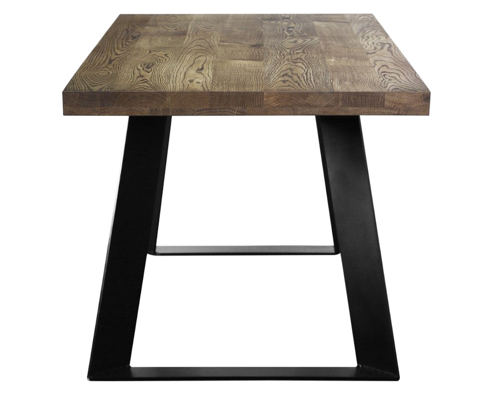 Maxima - Kastle 100 Solid Wood Dining Table in Black