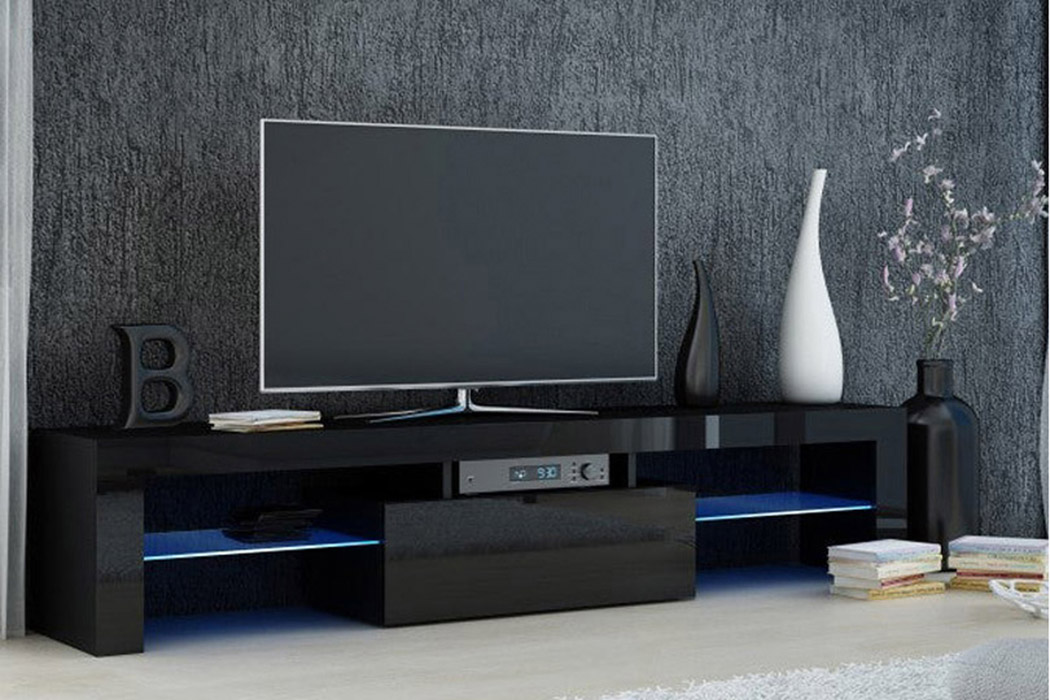 Maxima Zeva TV Stand For TV Up To 70" - Black