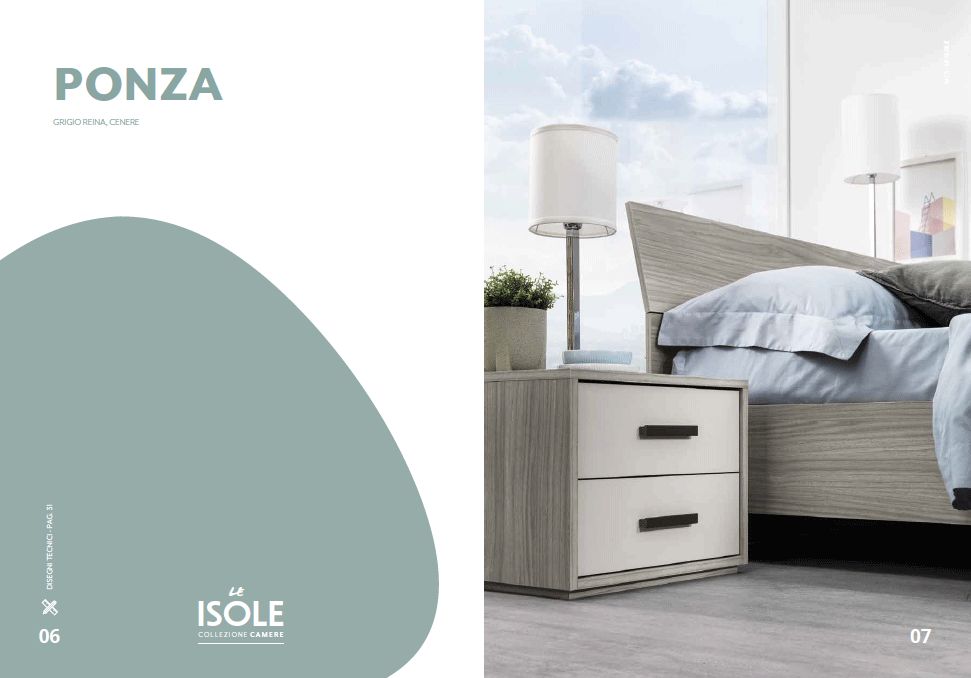 MCS - Ponza Bed in Queen Size