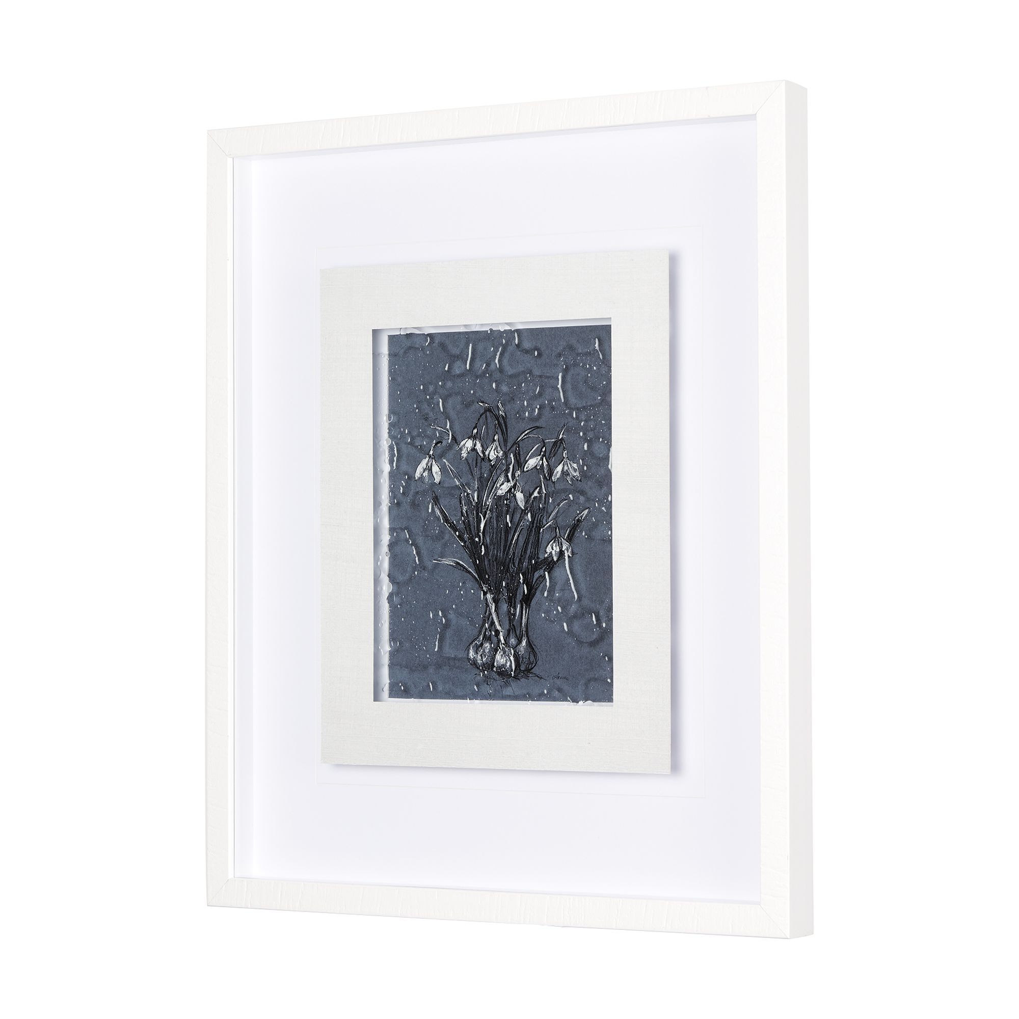 Mercana Botanical Sketches VI - Blue/White, Medium