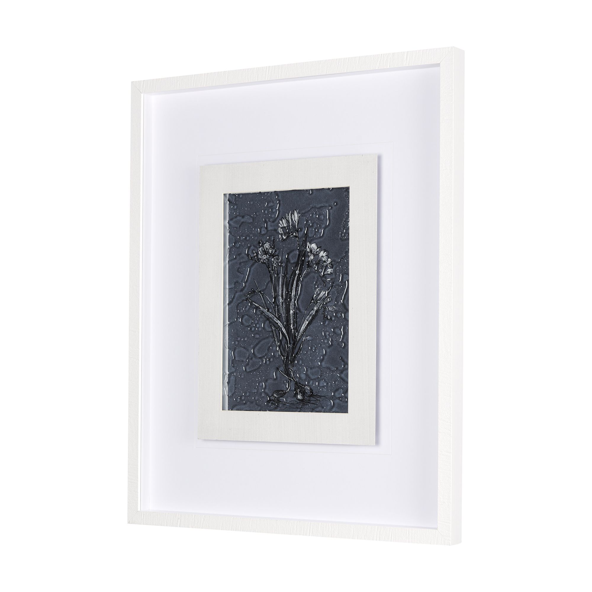 Mercana Botanical Sketches III - Blue/White, Medium