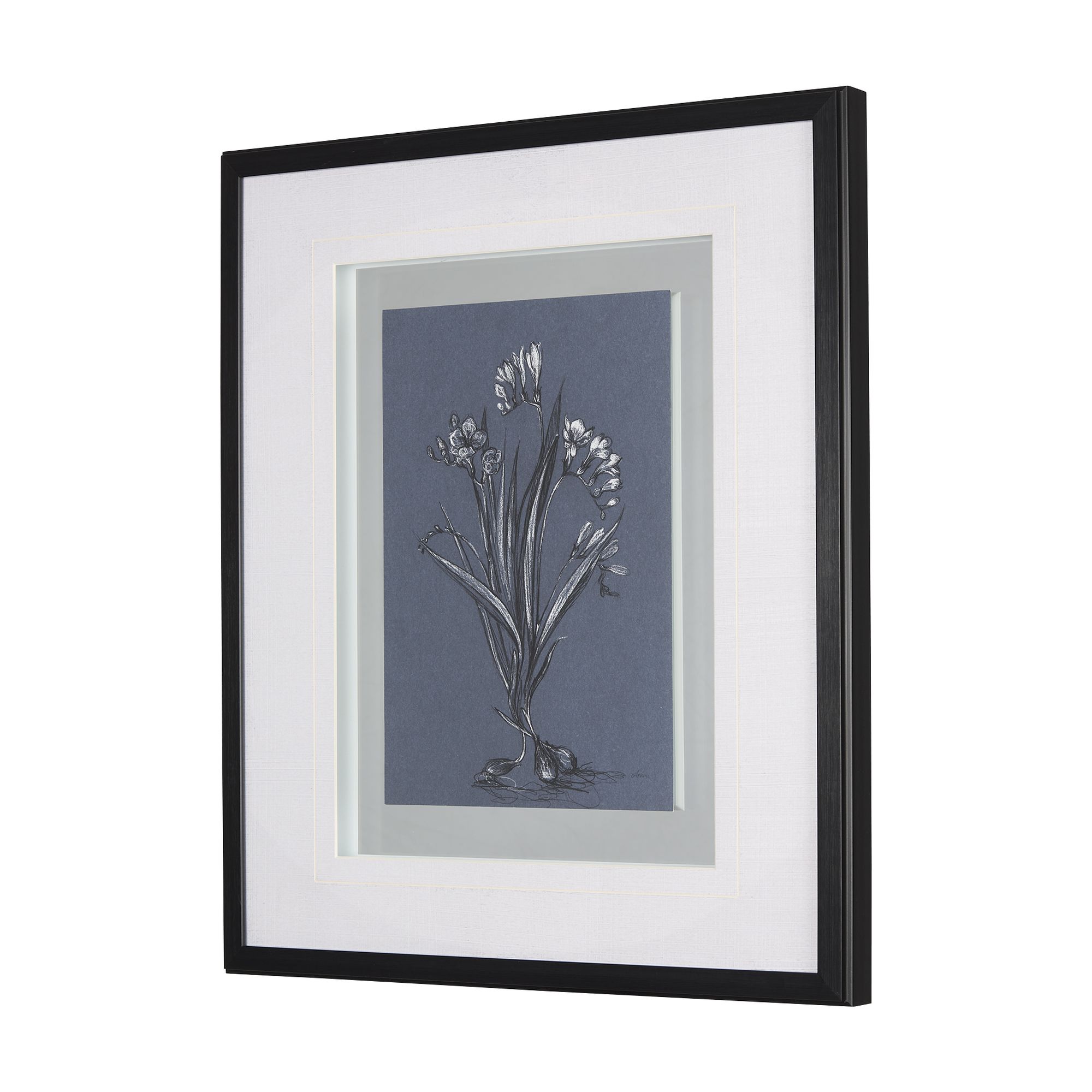 Mercana Botanical Sketches III - Blue, Medium