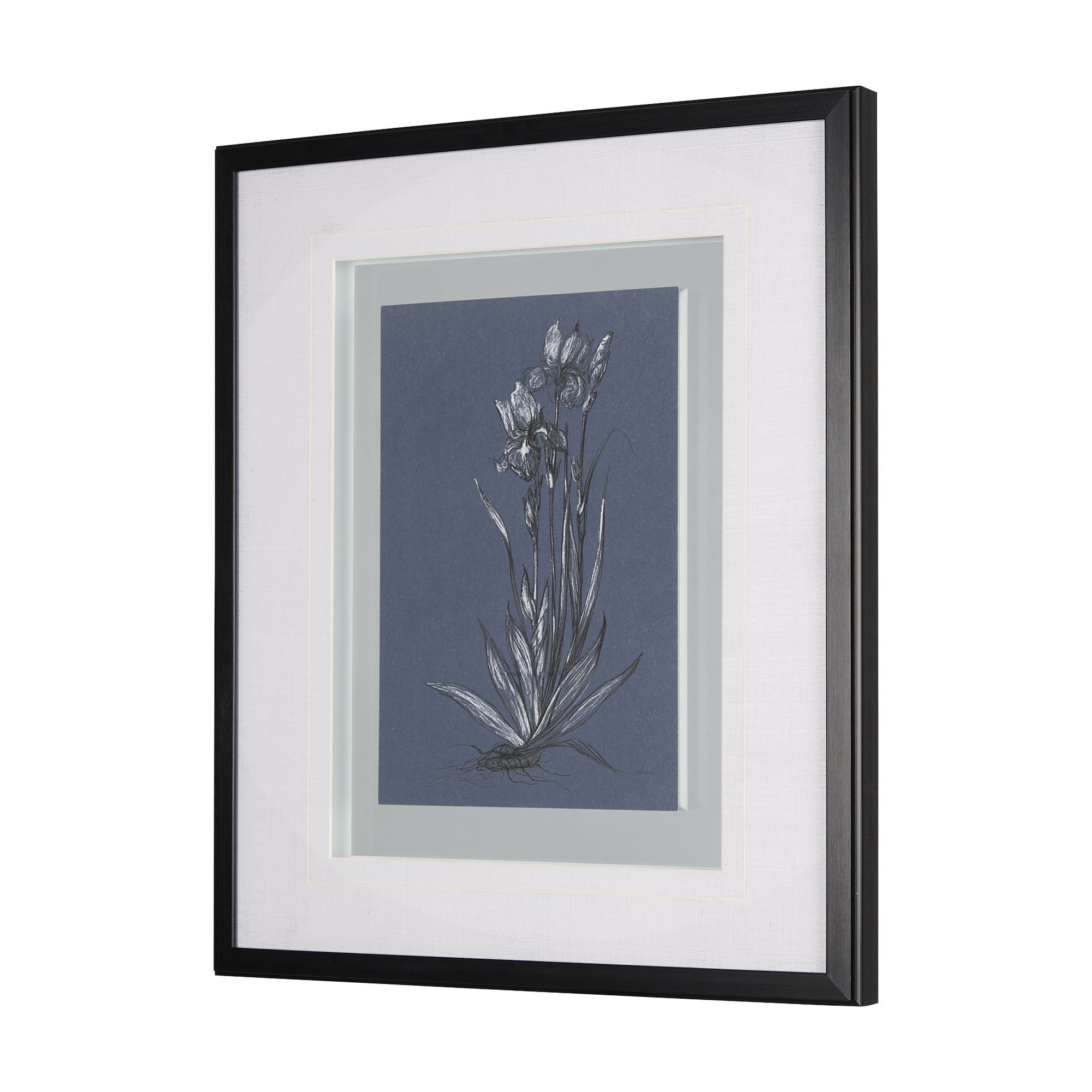 Mercana Botanical Sketches IV - Blue, Medium