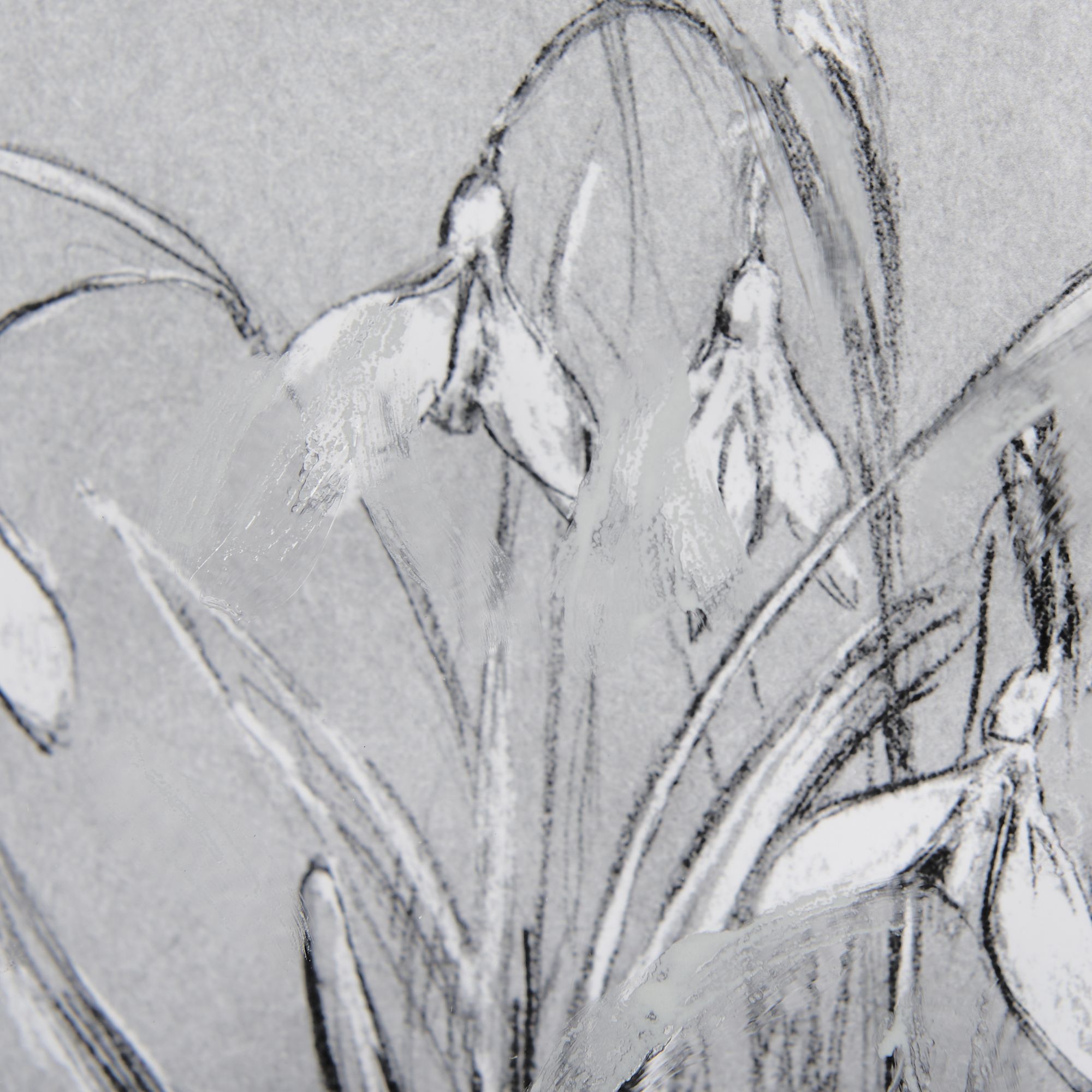 Mercana Botanical Sketches VI - Gray, Small