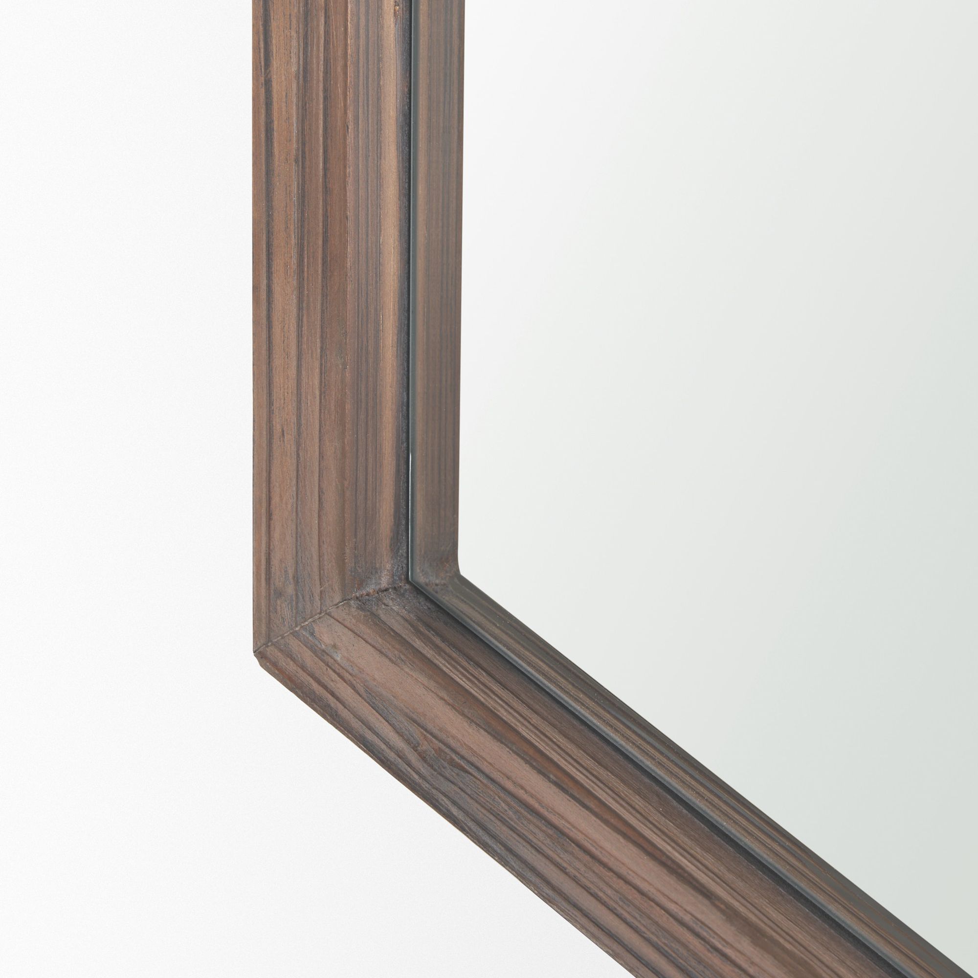 Mercana Chevren Medium Frame Mirror - Brown