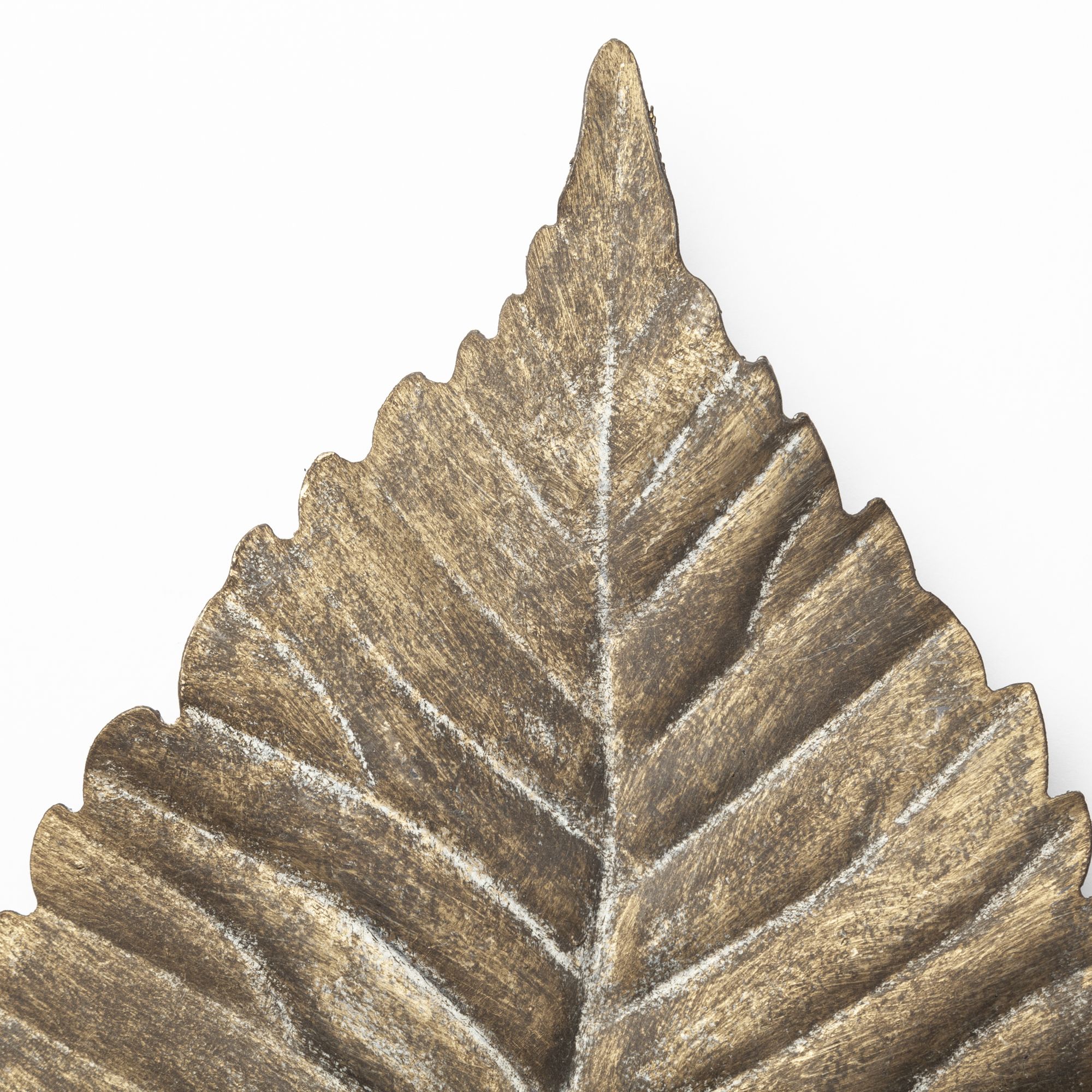 Mercana Brattea Leaf Wall Art - Medium, Metal