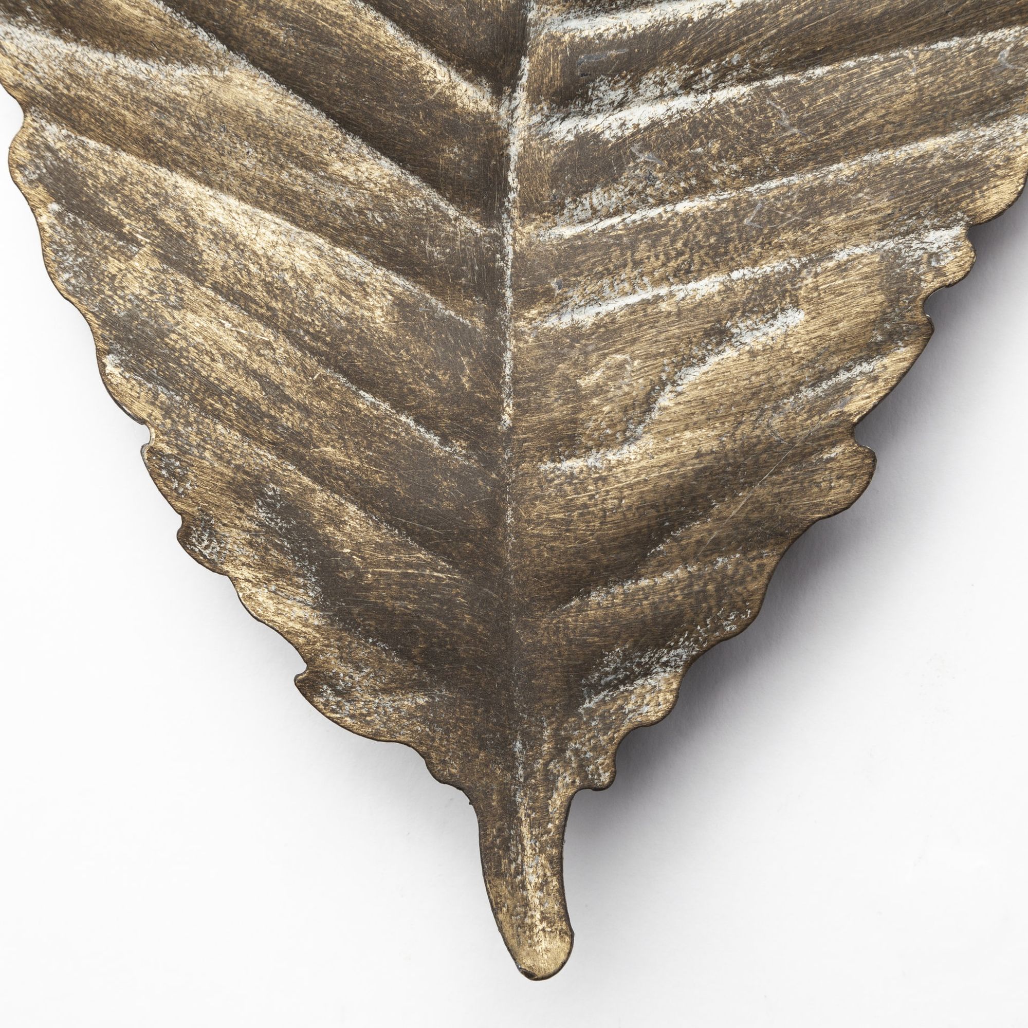 Mercana Brattea Leaf Wall Art - Medium, Metal