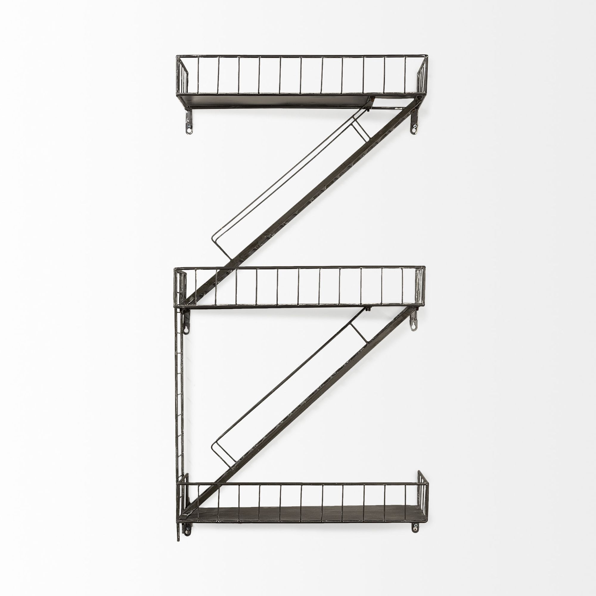 Mercana - Gastown 42H Wall Mounted Fire Escape Shelf