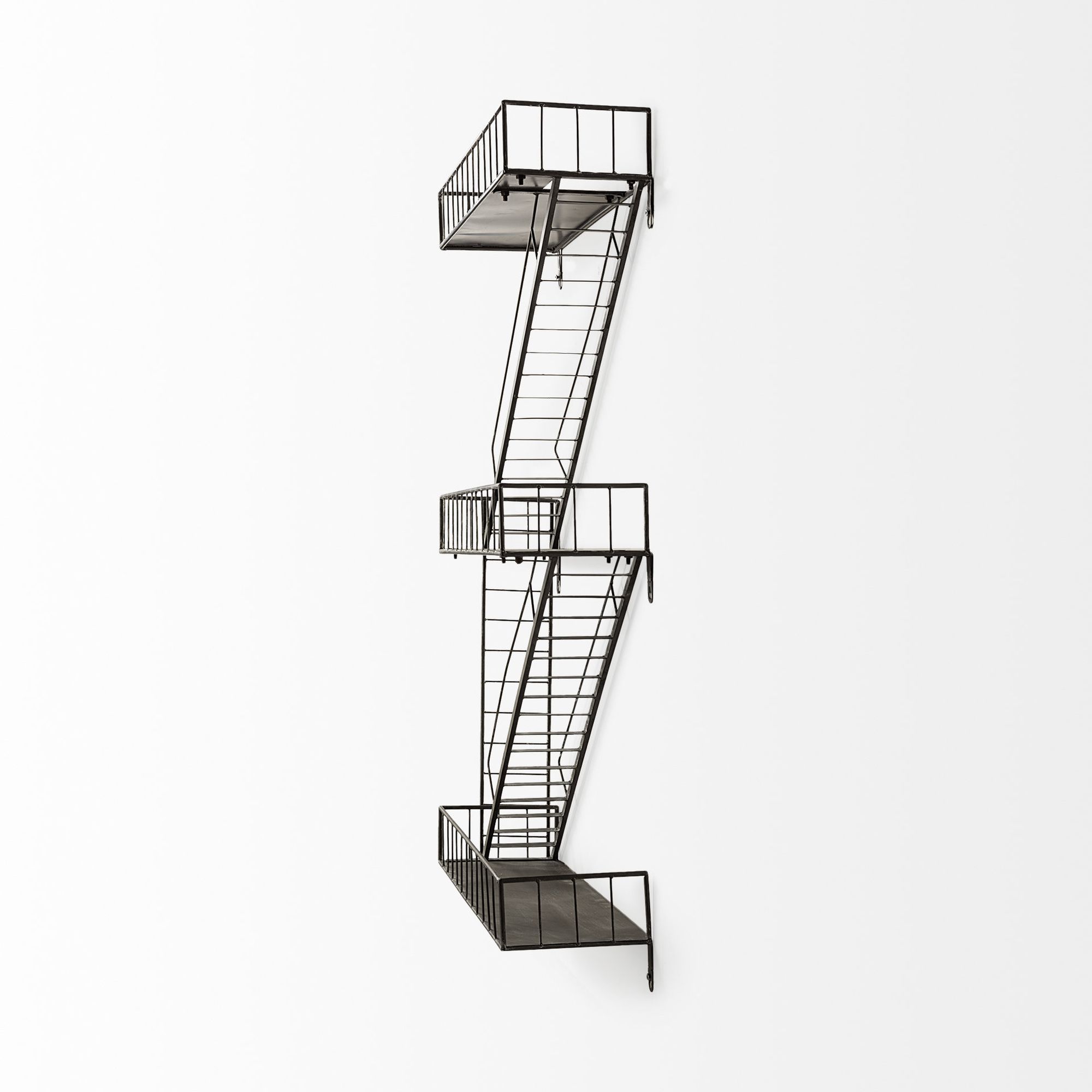 Mercana - Gastown 42H Wall Mounted Fire Escape Shelf