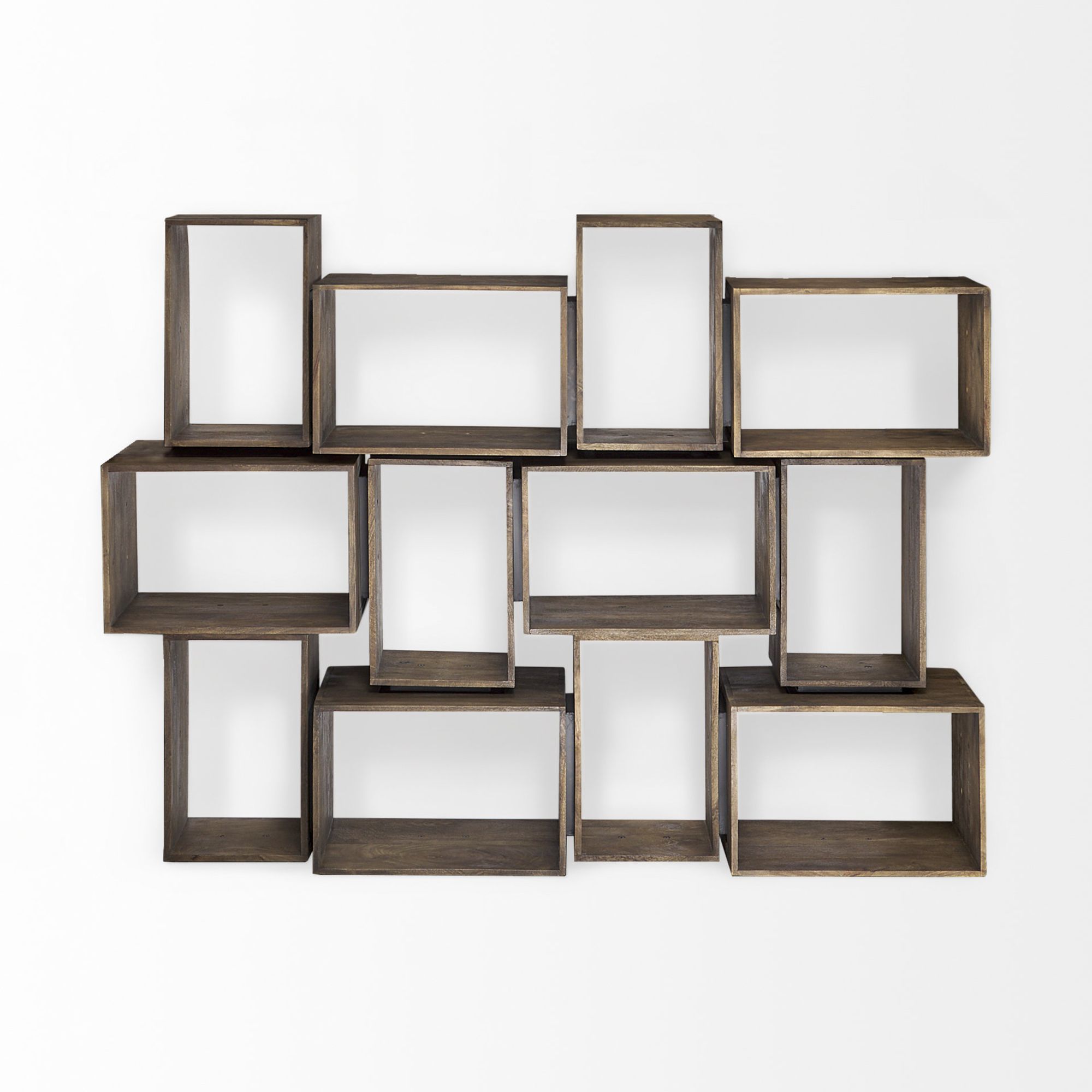 Mercana Simul Shelving Unit - Brown