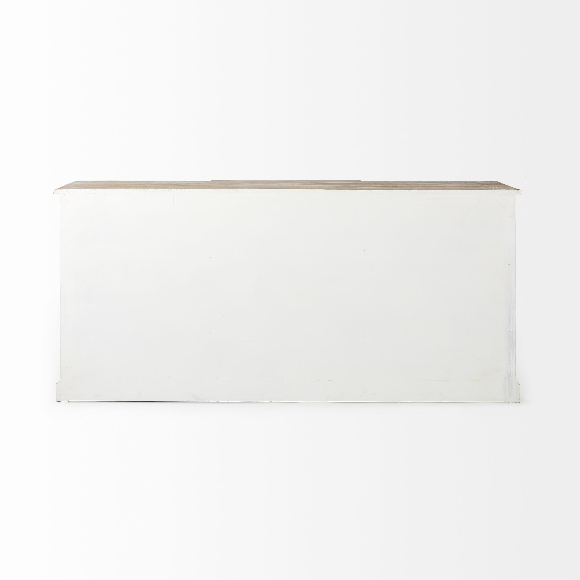 Mercana Bourchier Sideboard - White/Black, Wood