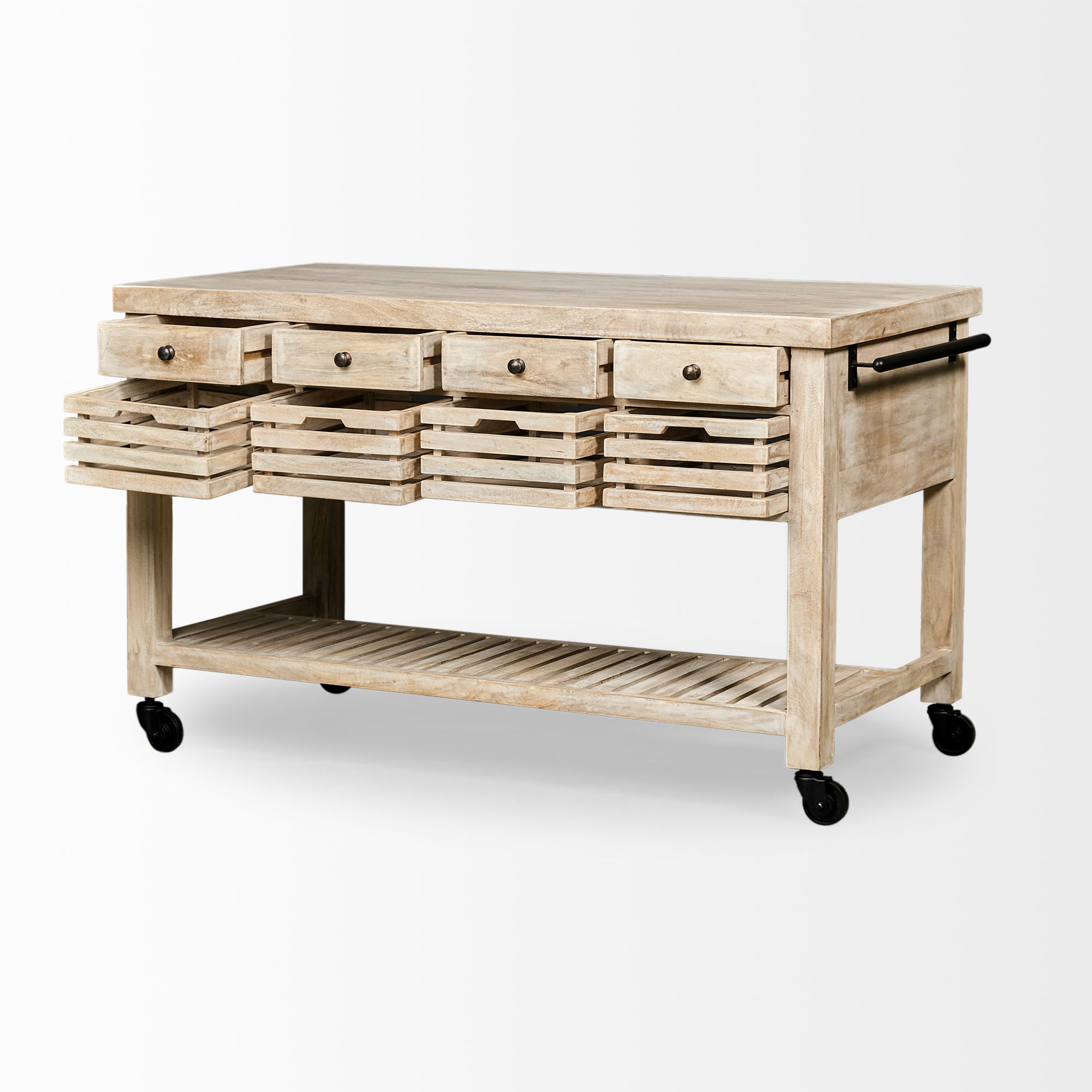 Mercana - Columbia Rolling Kitchen Island