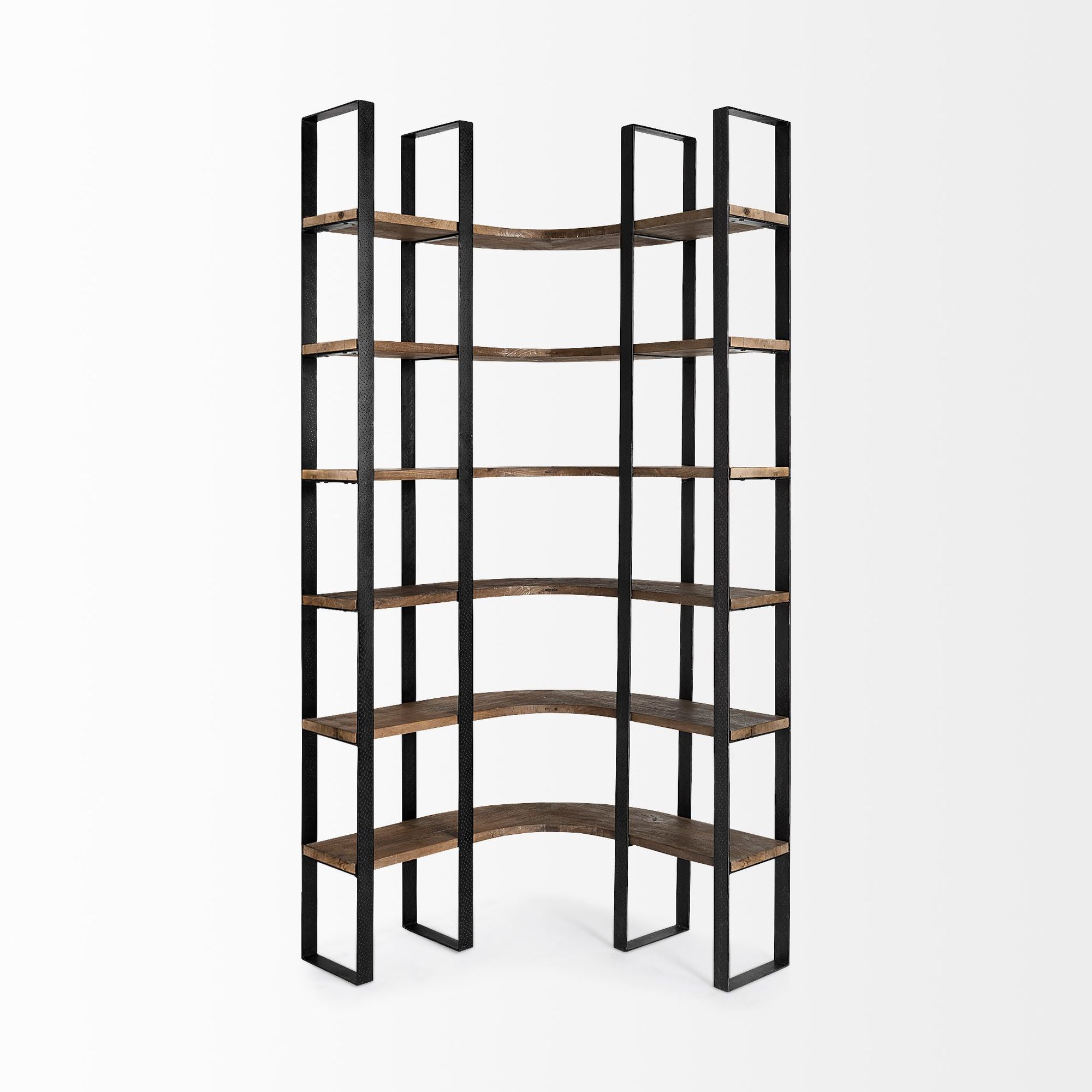 Mercana Turner II Shelving Unit - Dark Brown