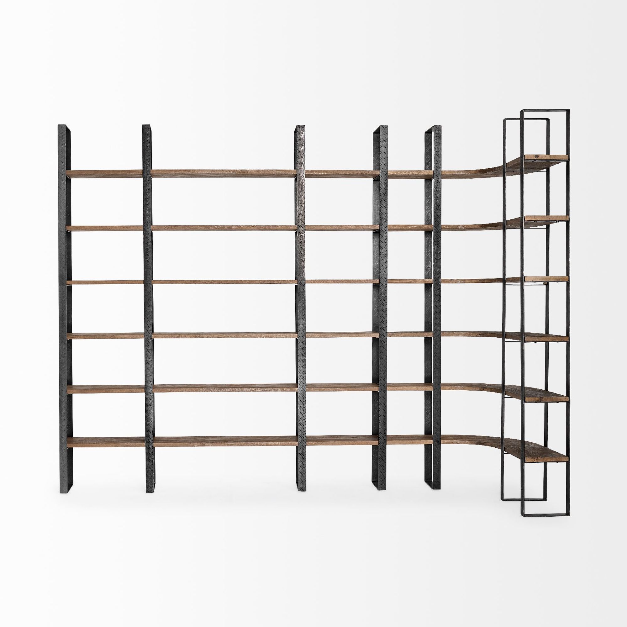 Mercana Turner II Shelving Unit - Dark Brown