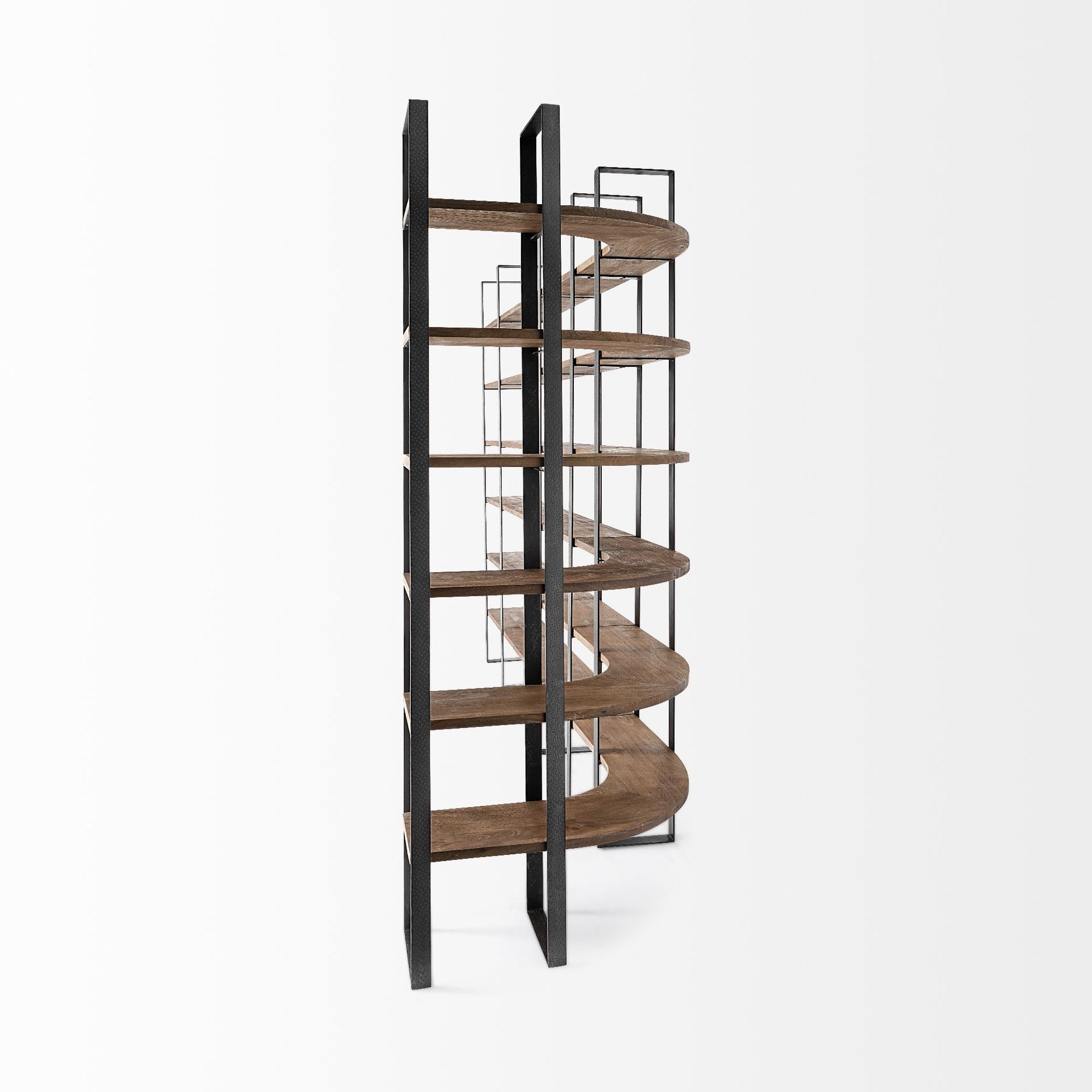 Mercana Turner II Shelving Unit - Dark Brown