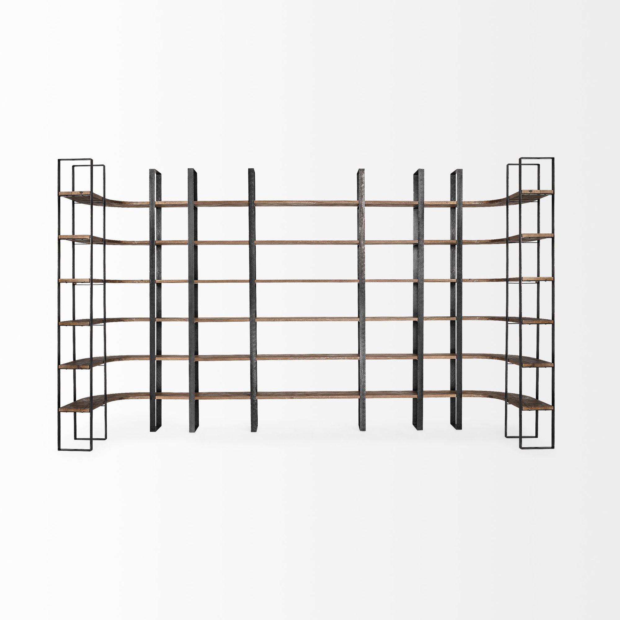 Mercana Turner II Shelving Unit - Dark Brown