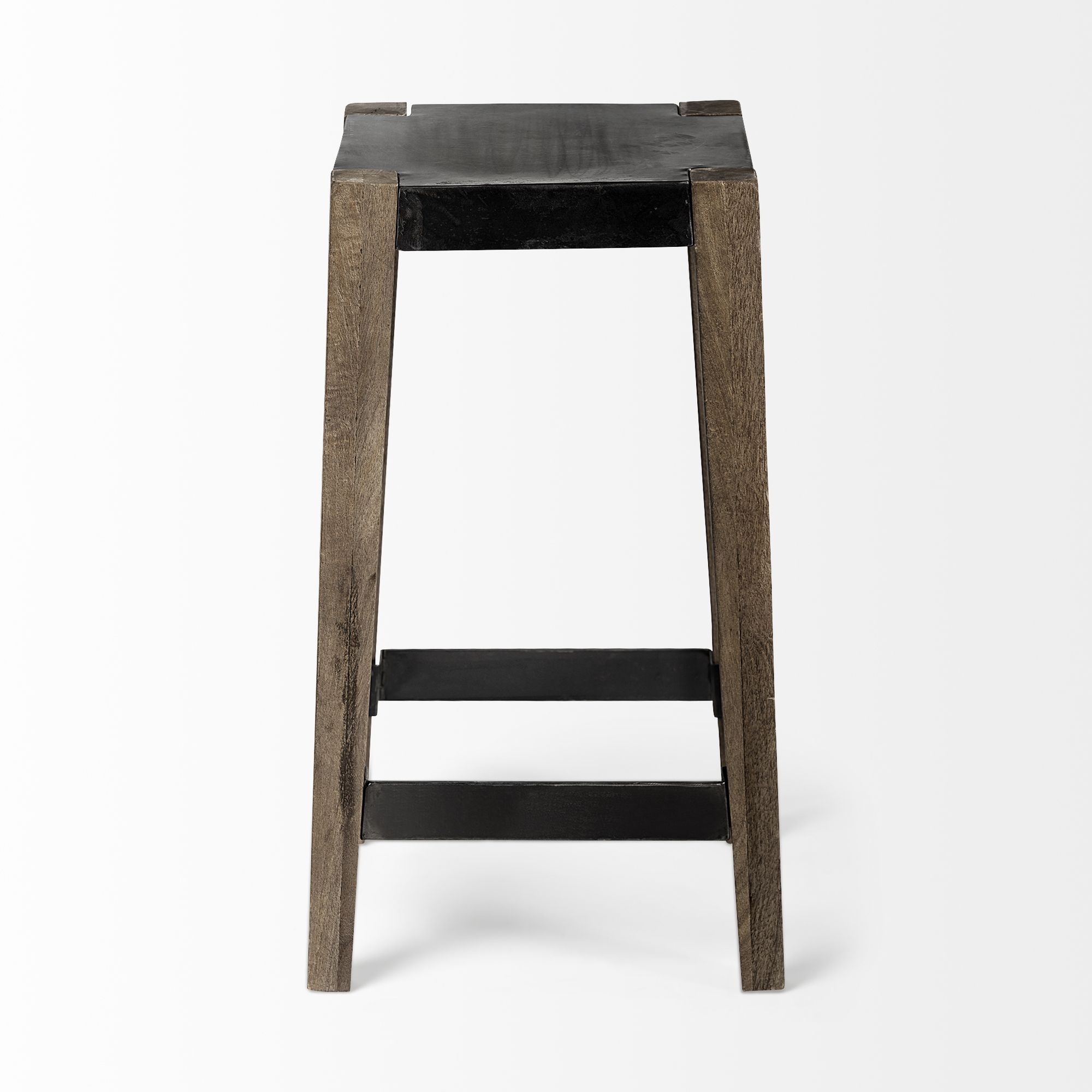 Mercana Nell 26" Counter Stool - Black/Brown