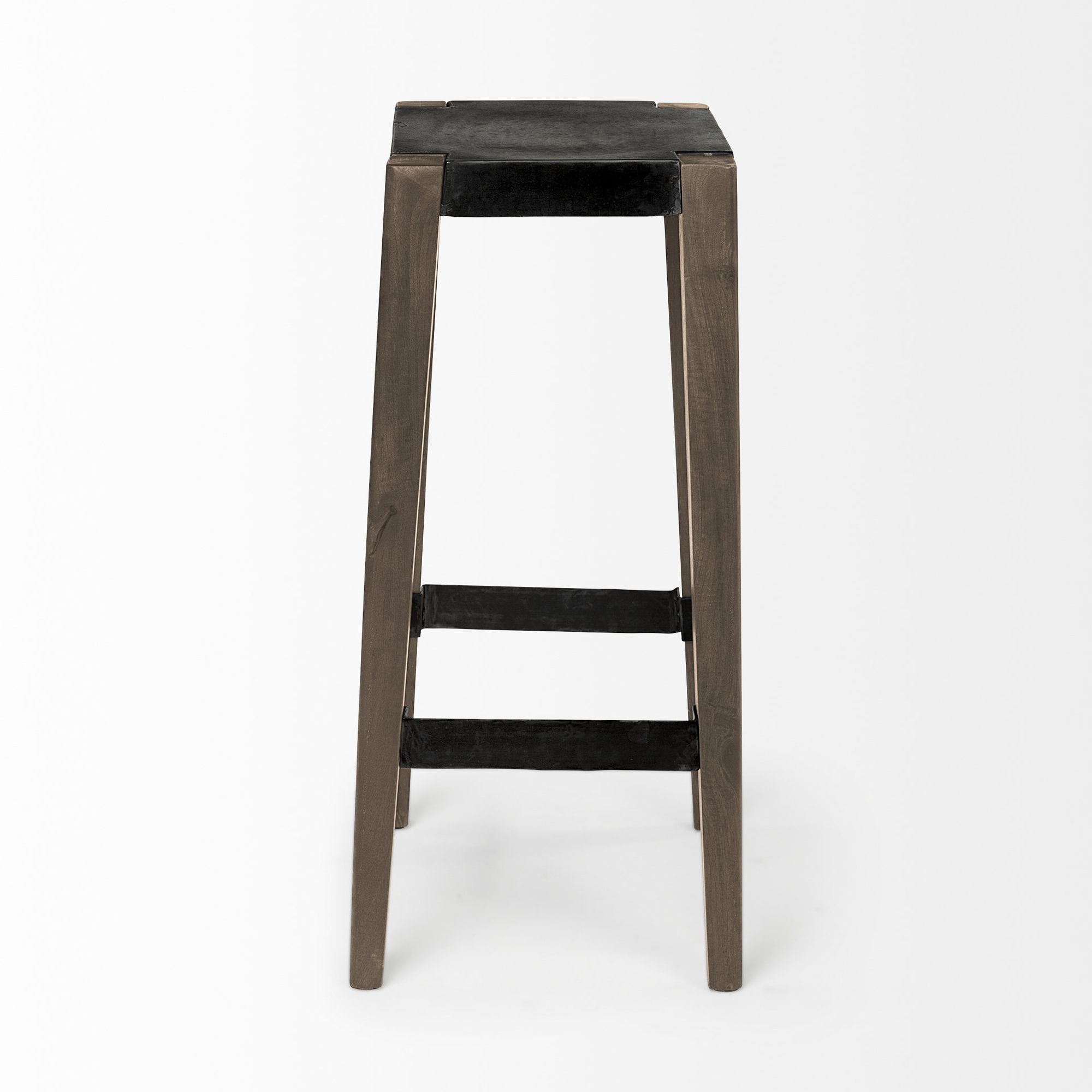 Mercana Nell 30" Counter Stool - Black/Brown