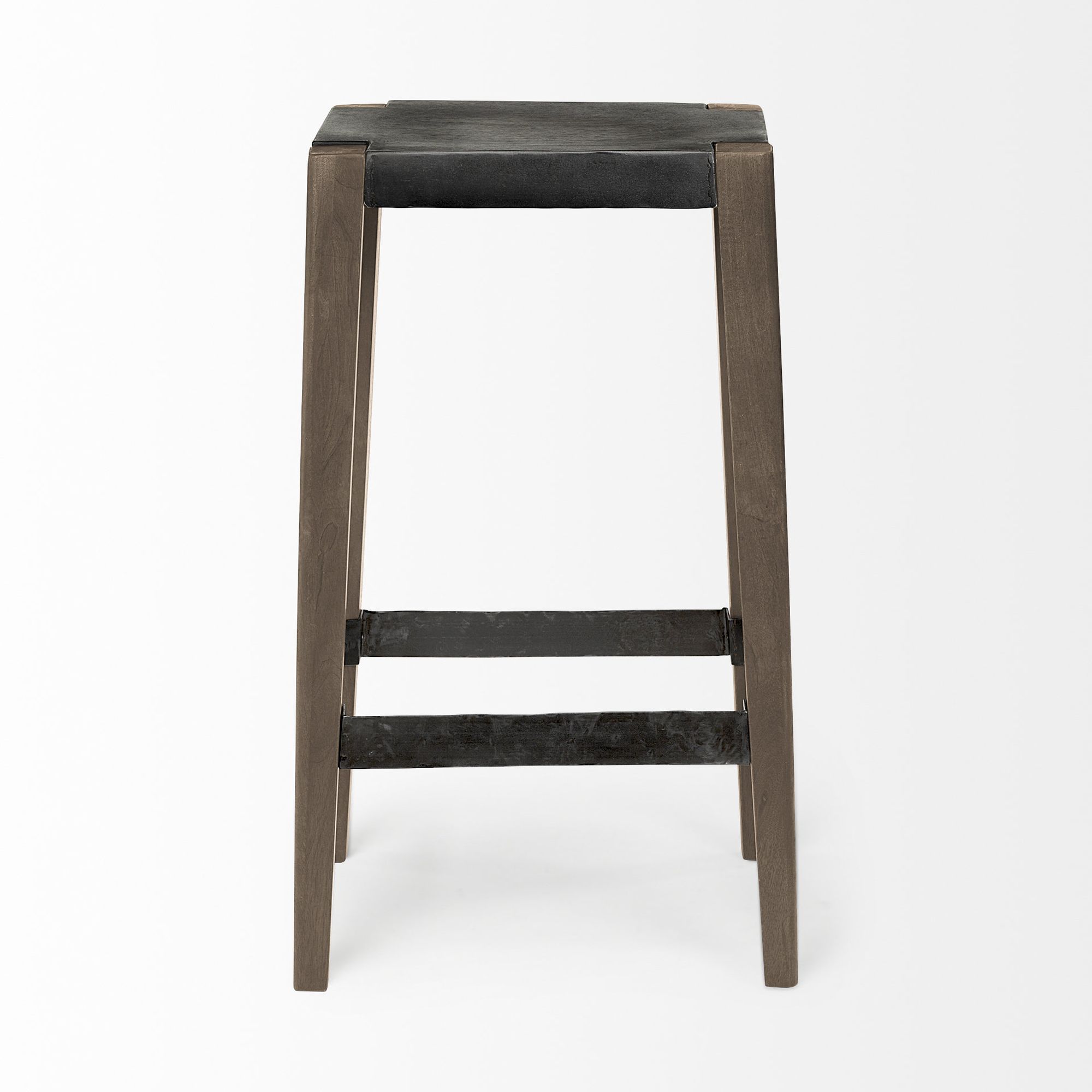 Mercana Nell 30" Counter Stool - Black/Brown