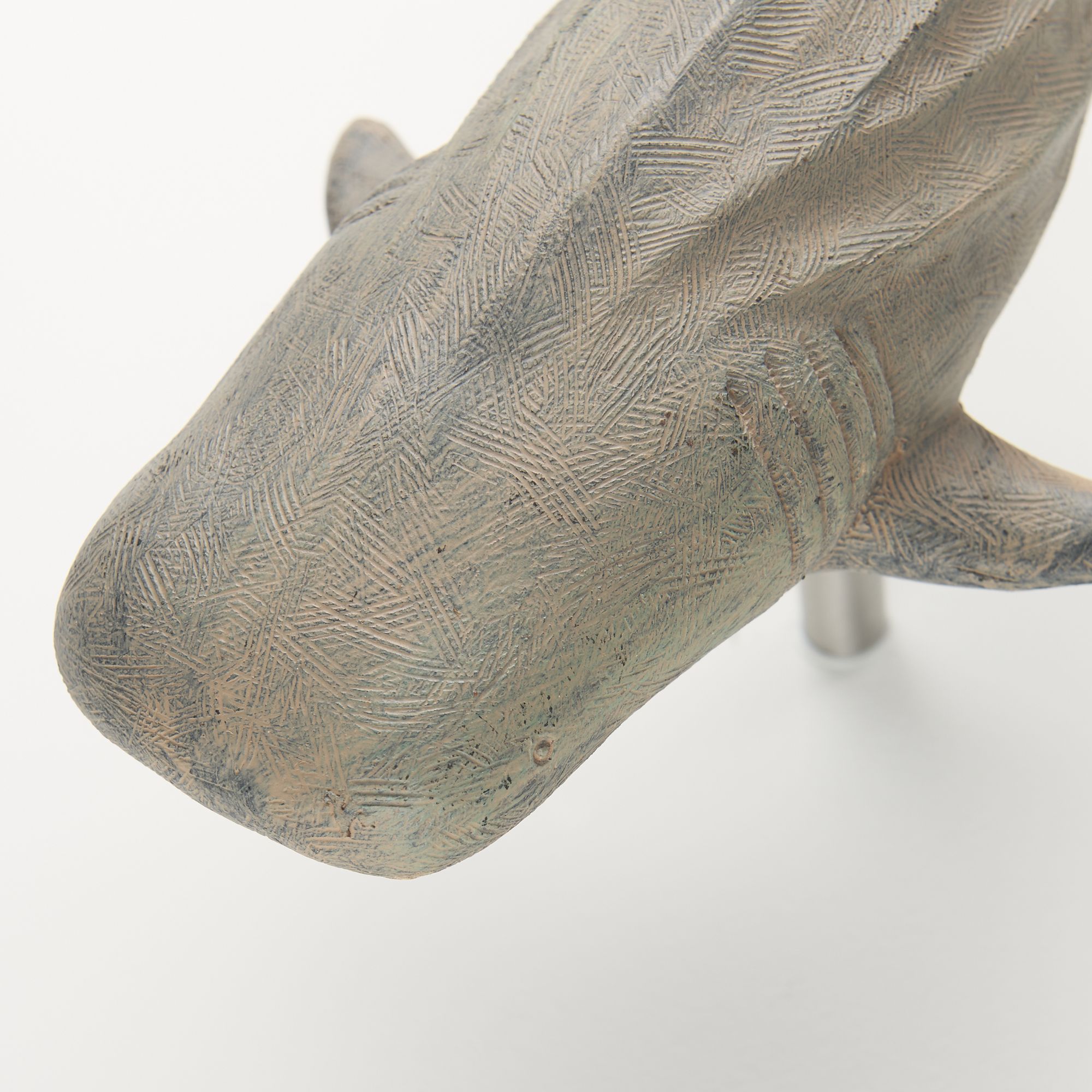 Mercana Willa Small Whale Shark sculpture - Brown